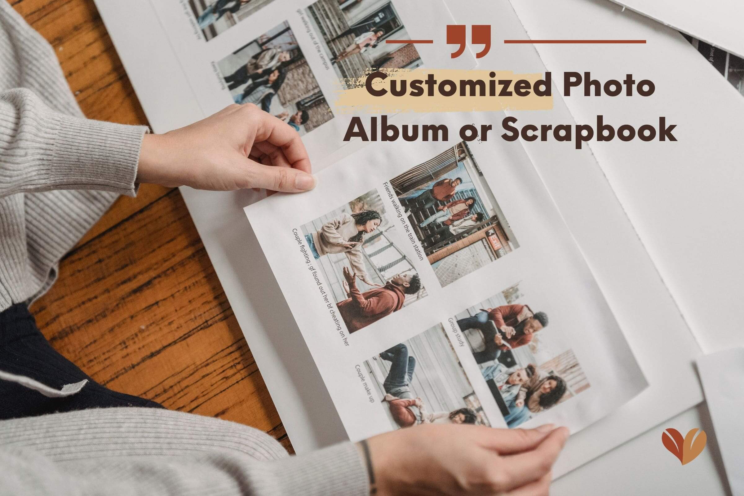 Customized Photo Album or Scrapbook