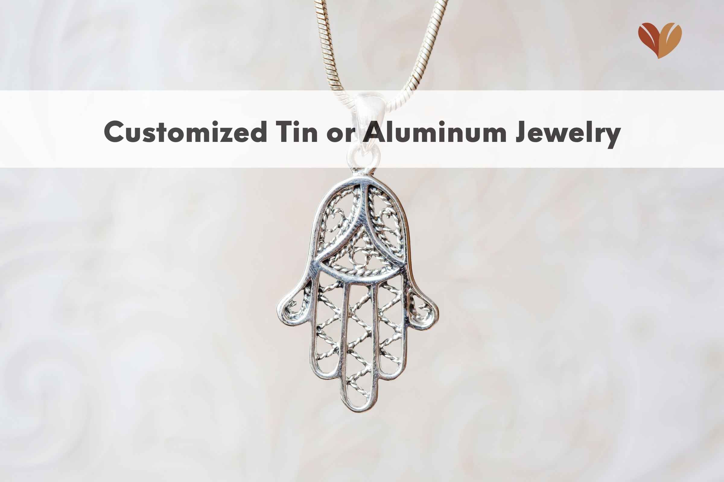 Customized Tin or Aluminum Jewelry - 10-year anniversary gifts for her