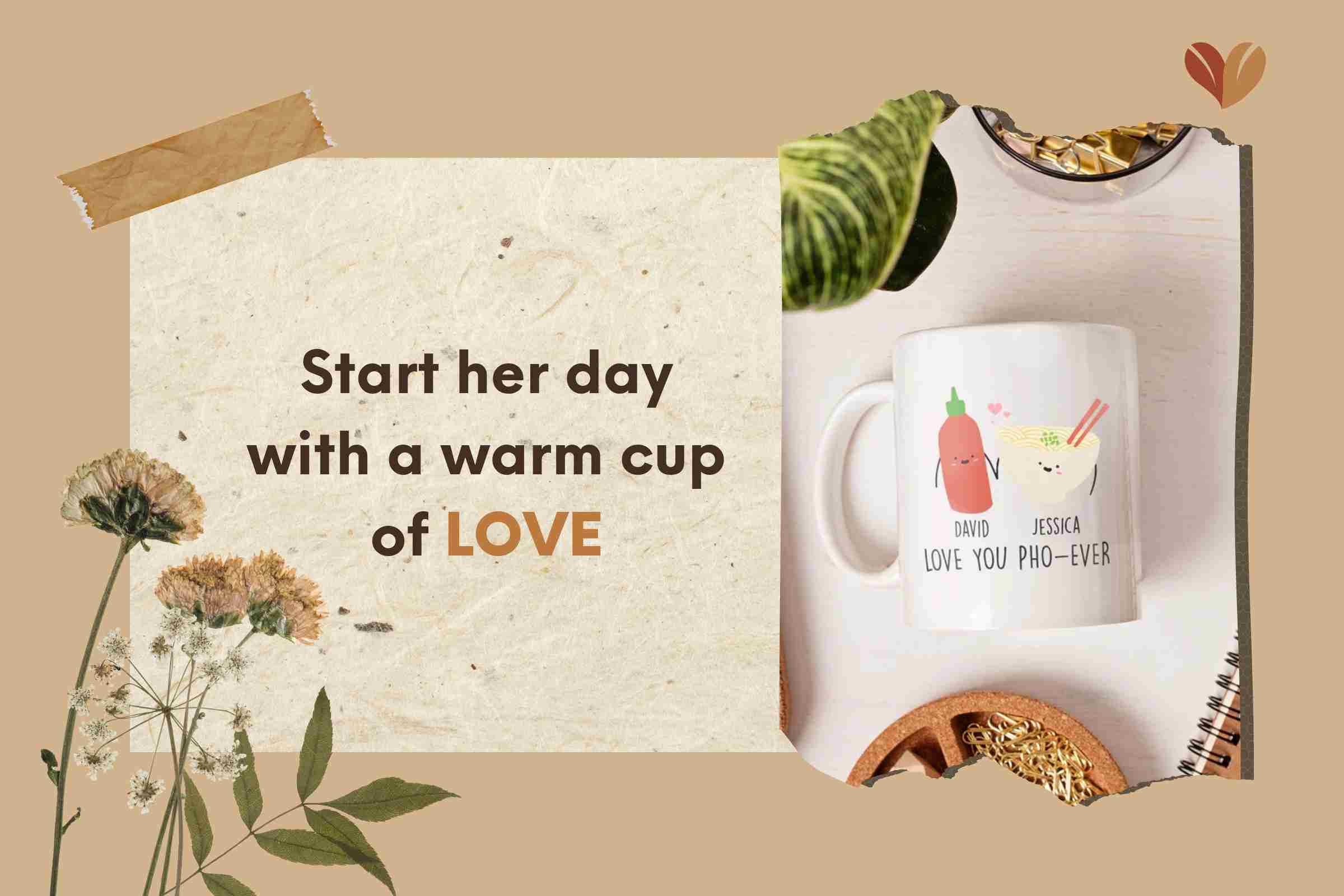 The best gifts for her can be found on My Mindful Gifts - Custom Mug 