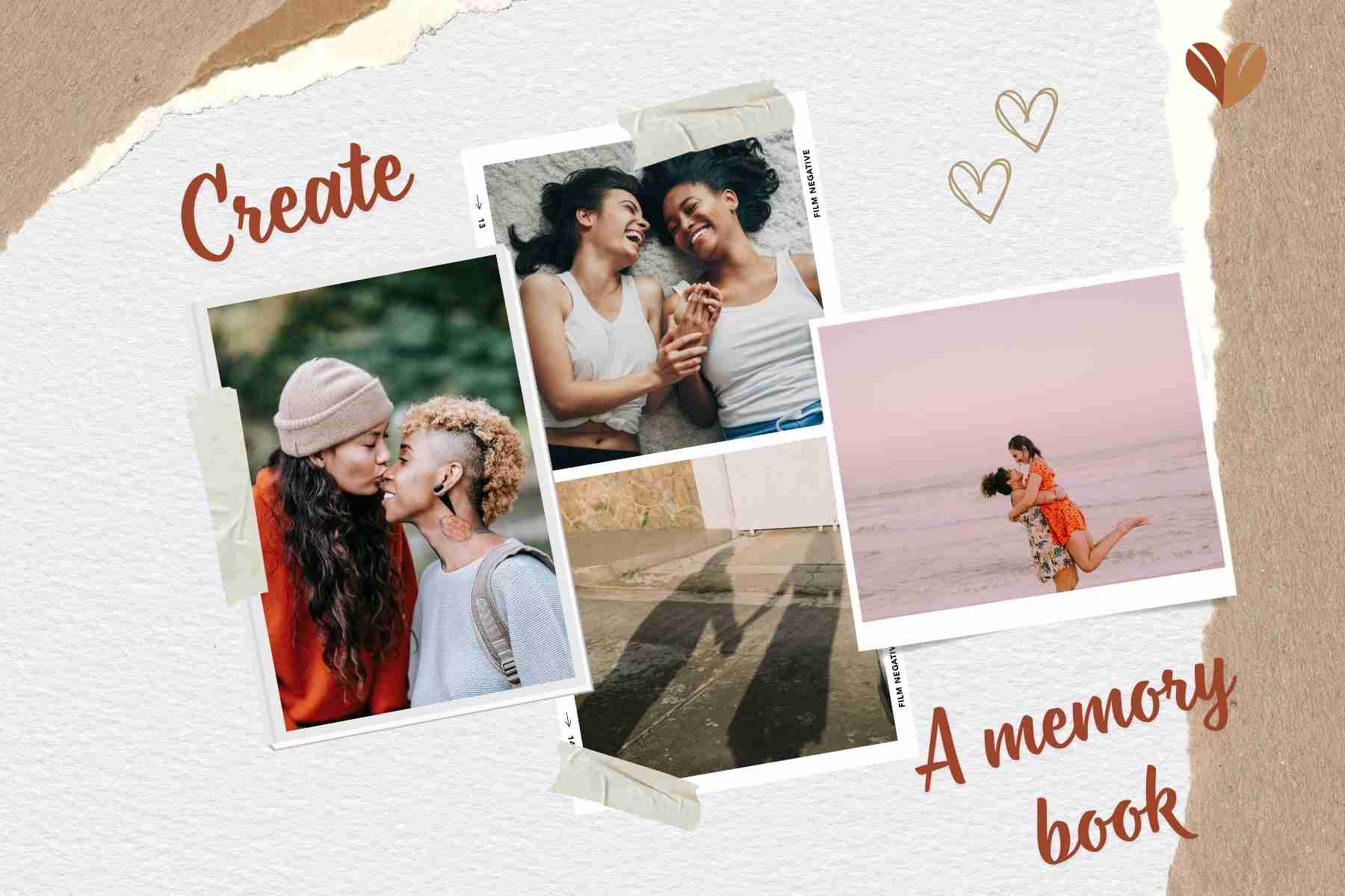A memory book is a heartfelt way to celebrate their love story.