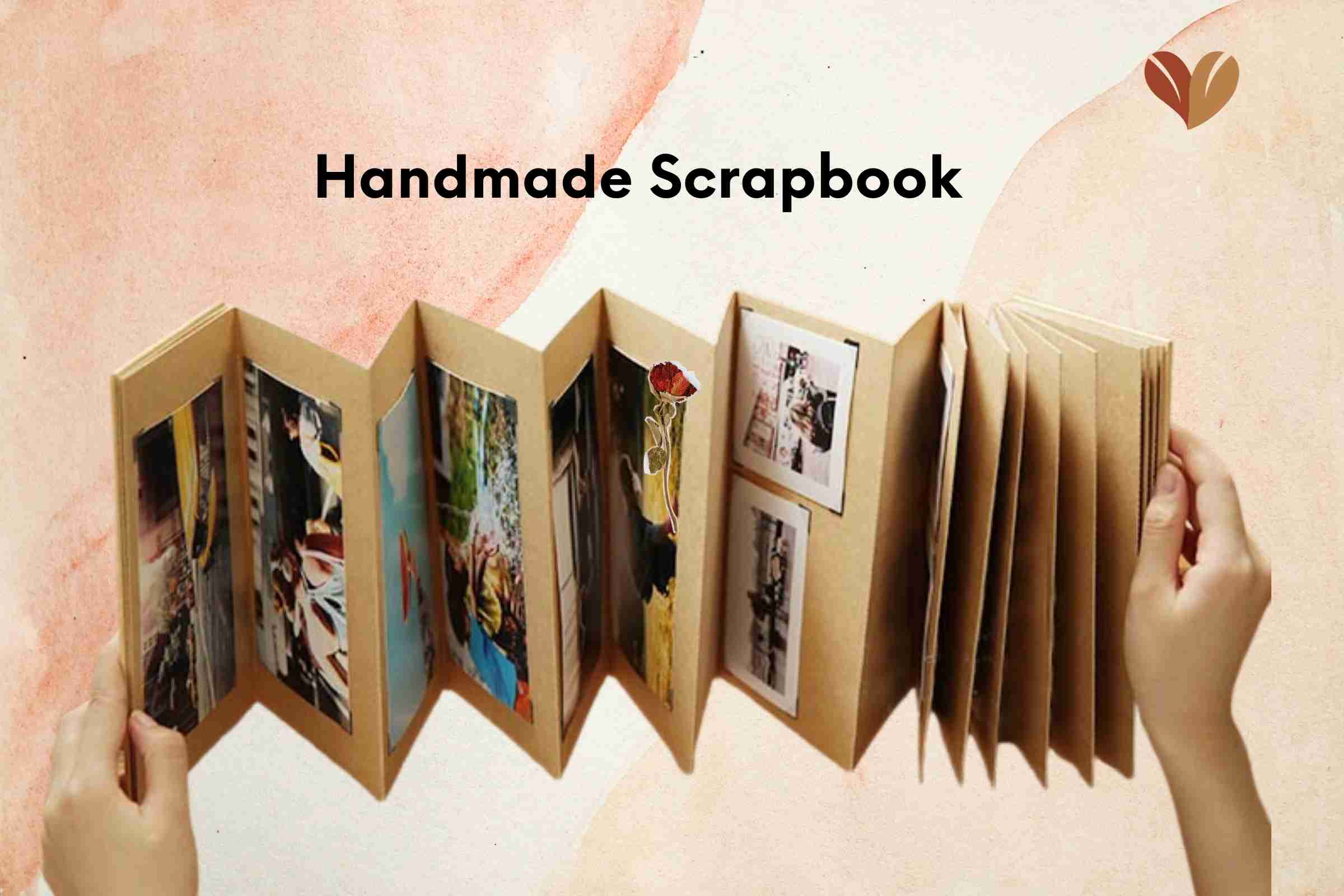 A handmade scrapbook is a beautiful way to gift your long-distance boyfriend