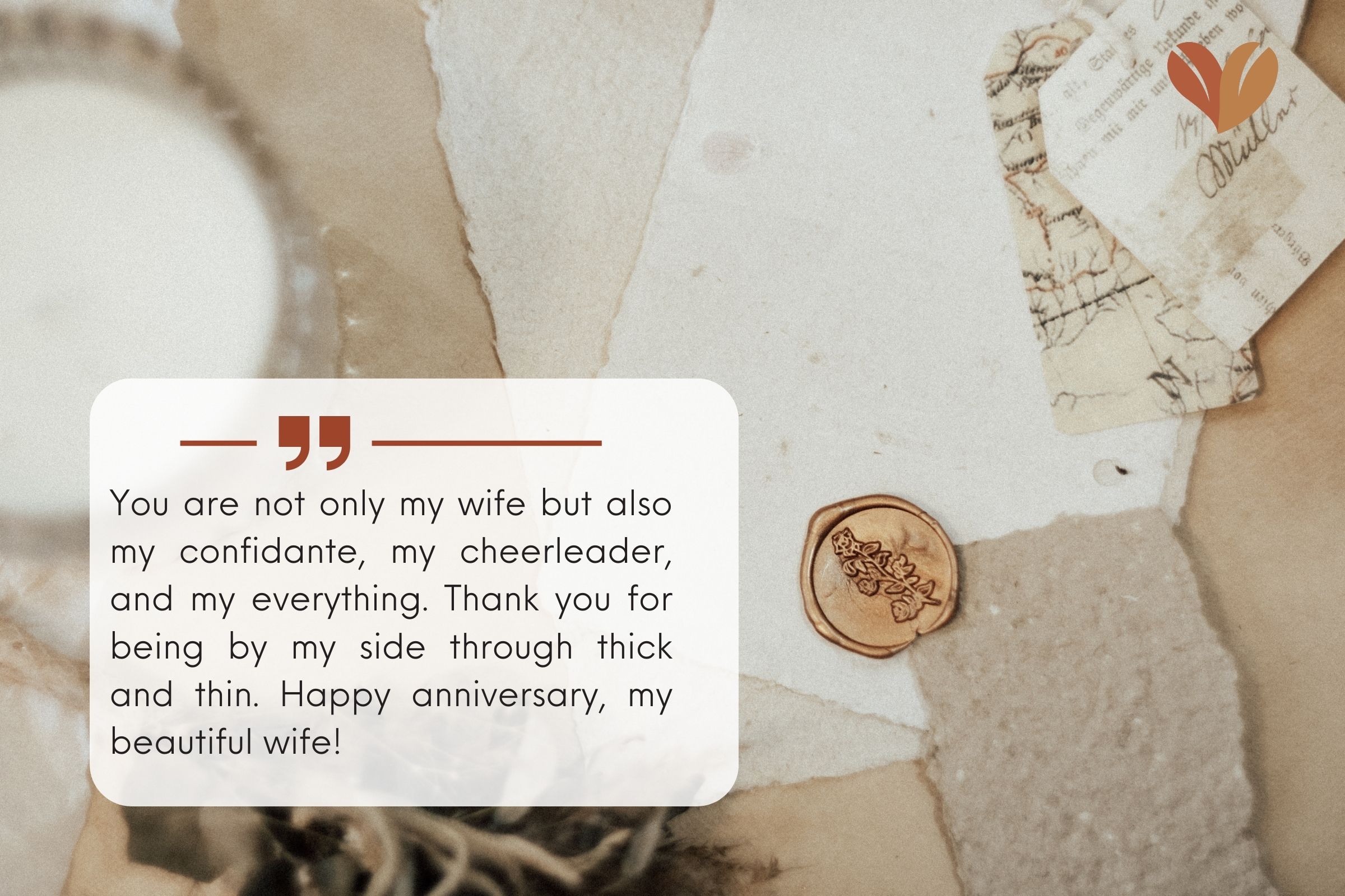 Meaningful anniversary quotes for wife