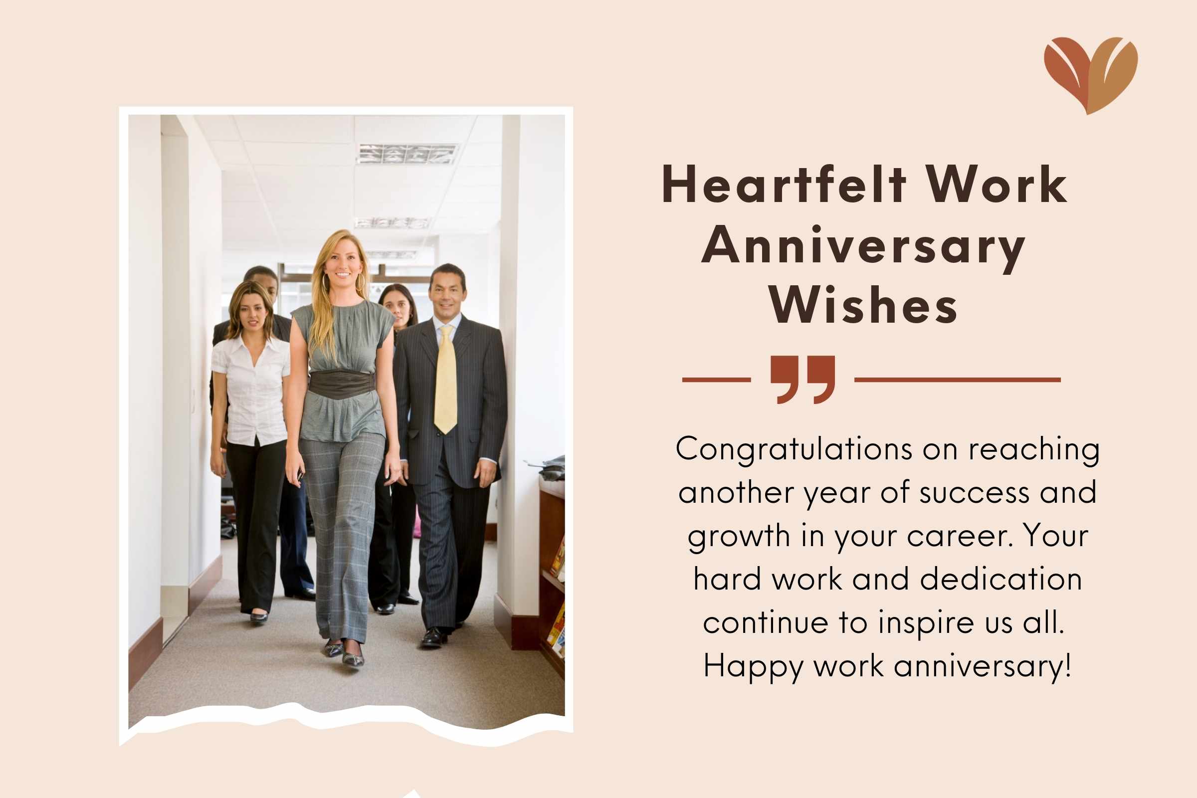 55 Heartfelt Work Anniversary Wishes