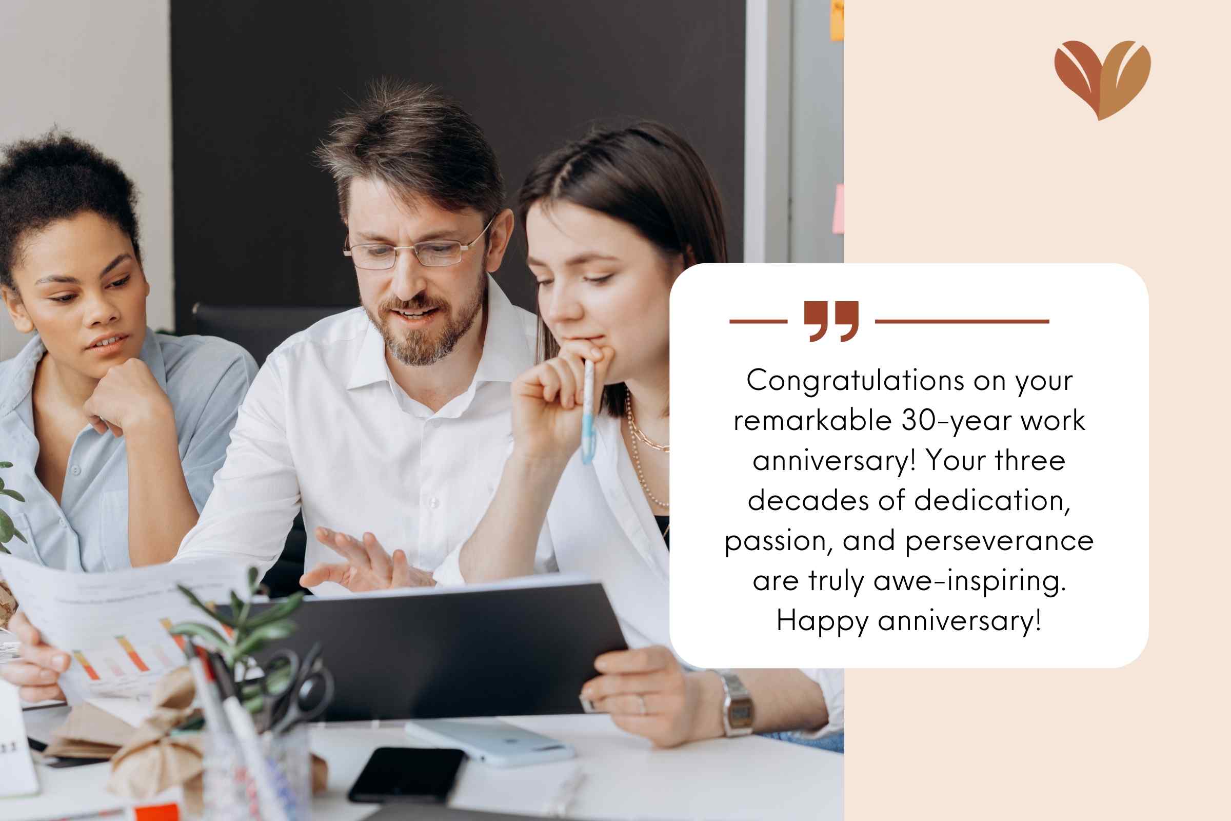 Work Anniversary Wishes for Your Boss 