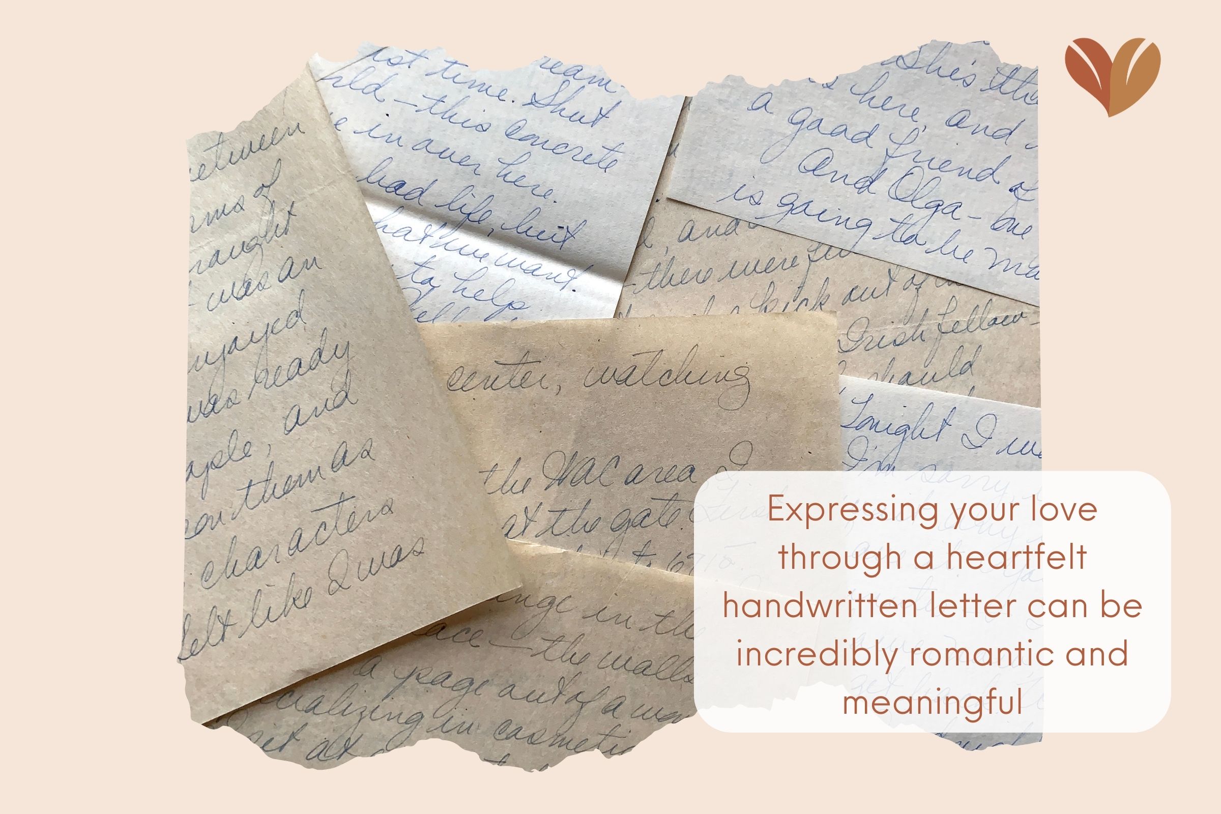 Expressing your heart by love letters