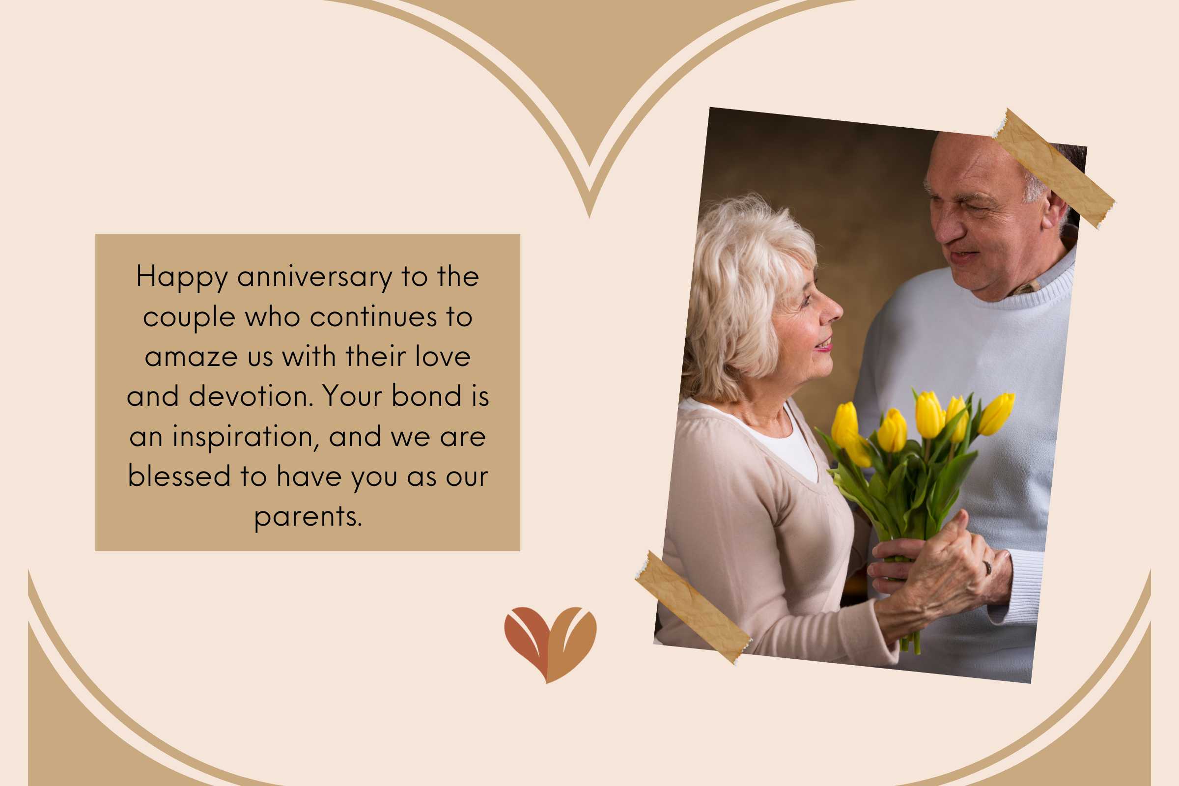 May your love continue to inspire and guide us - Anniversary wishes for parents