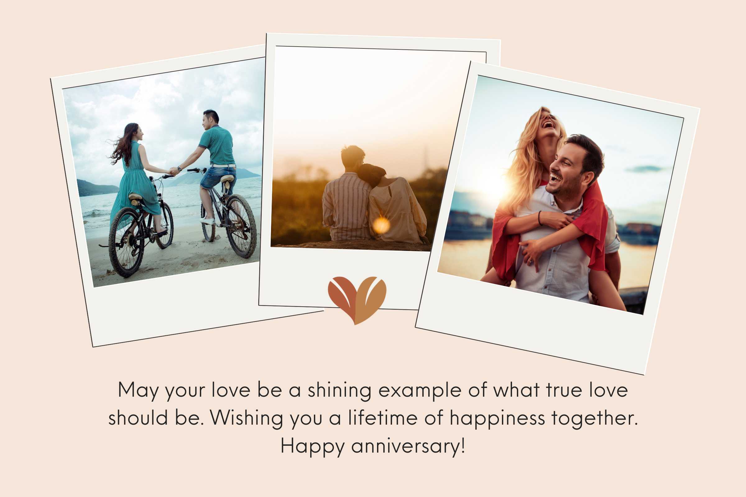 May the love you share continue to grow and blossom - Anniversary wishes for couple