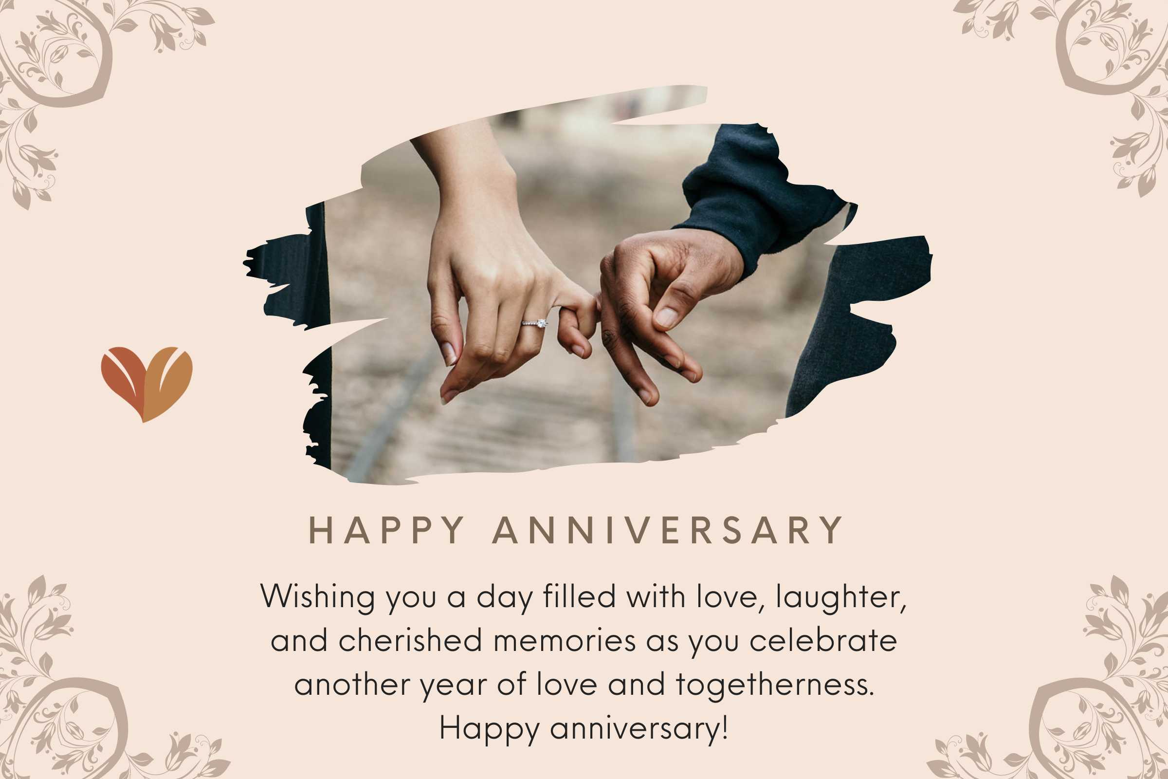 May the love you share continue to grow and blossom - Anniversary wishes for Couples
