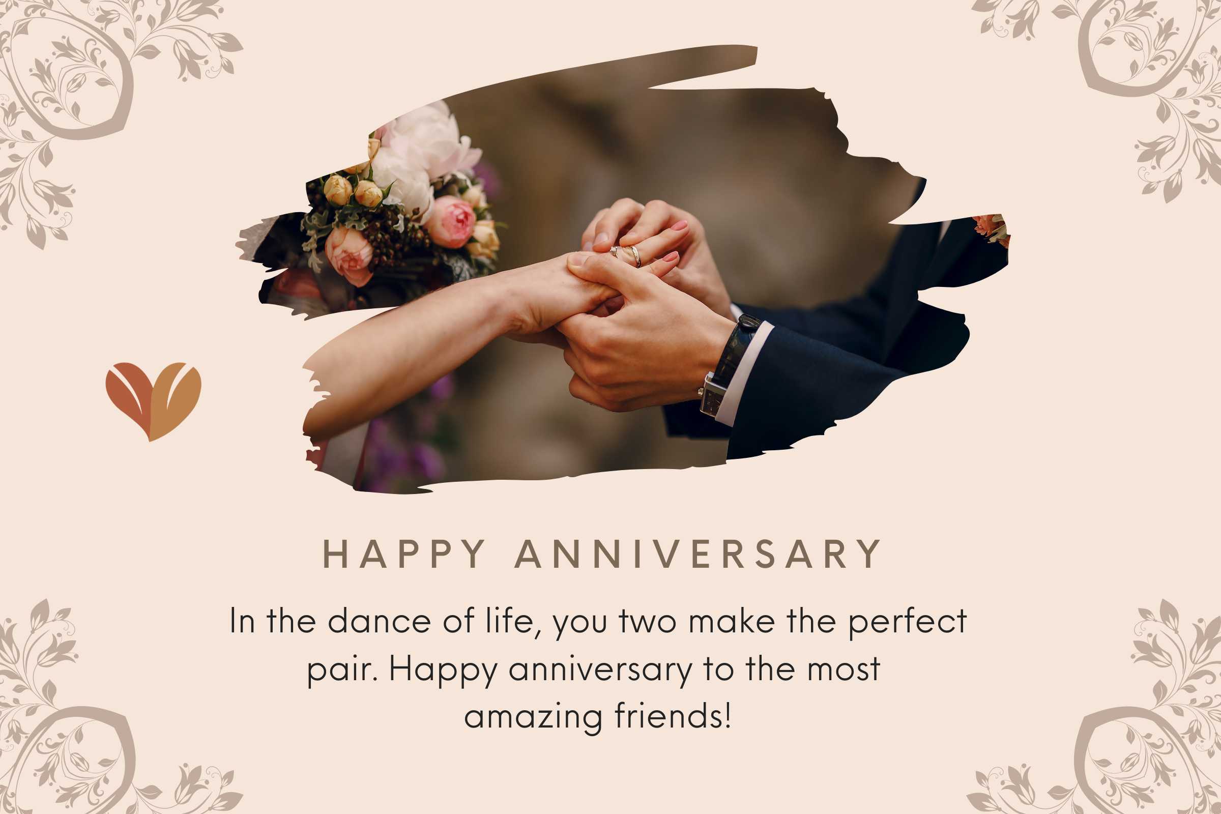 Every love story is unique - Anniversary quotes for friends