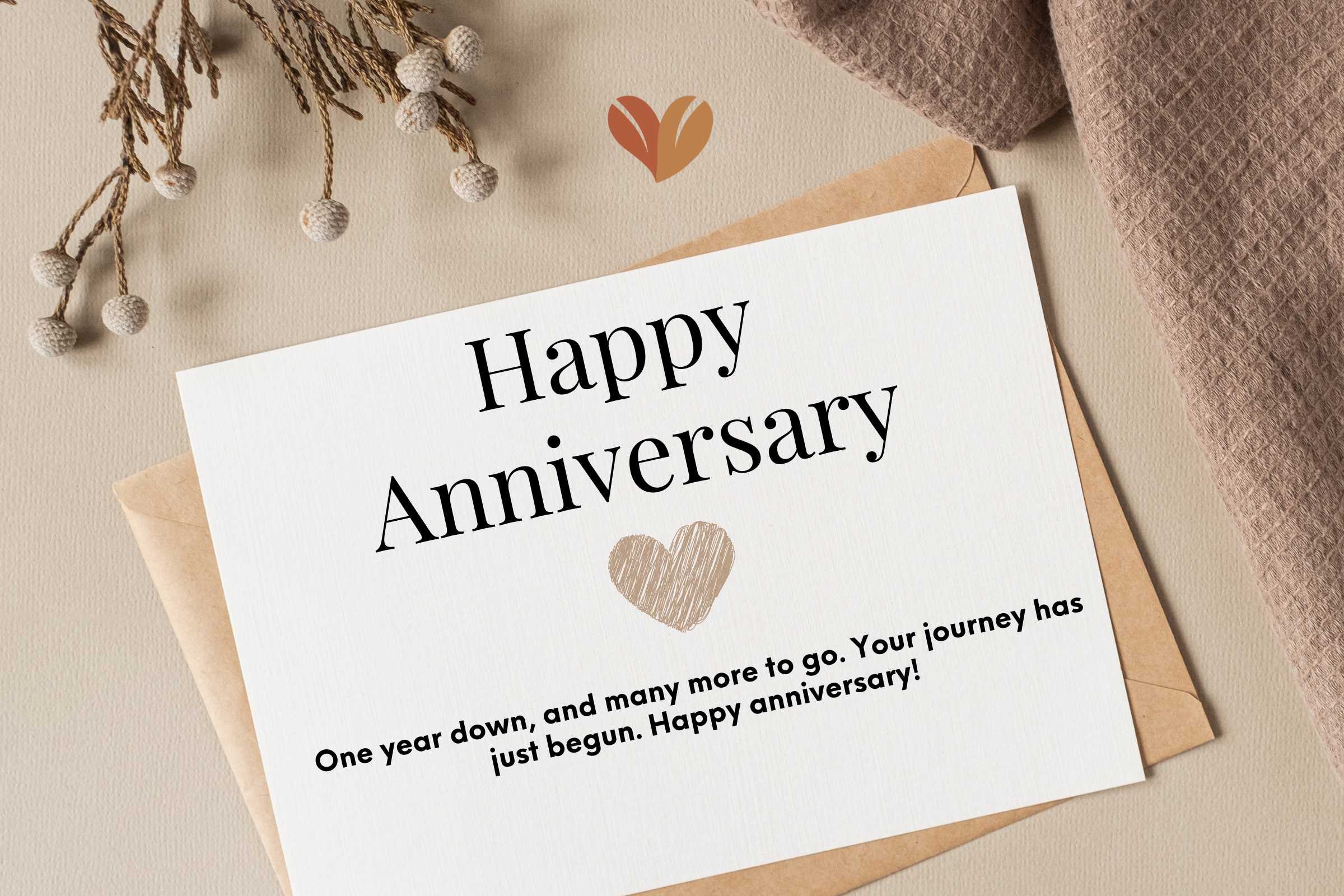 One year down, and many more to go - Love anniversary quotes