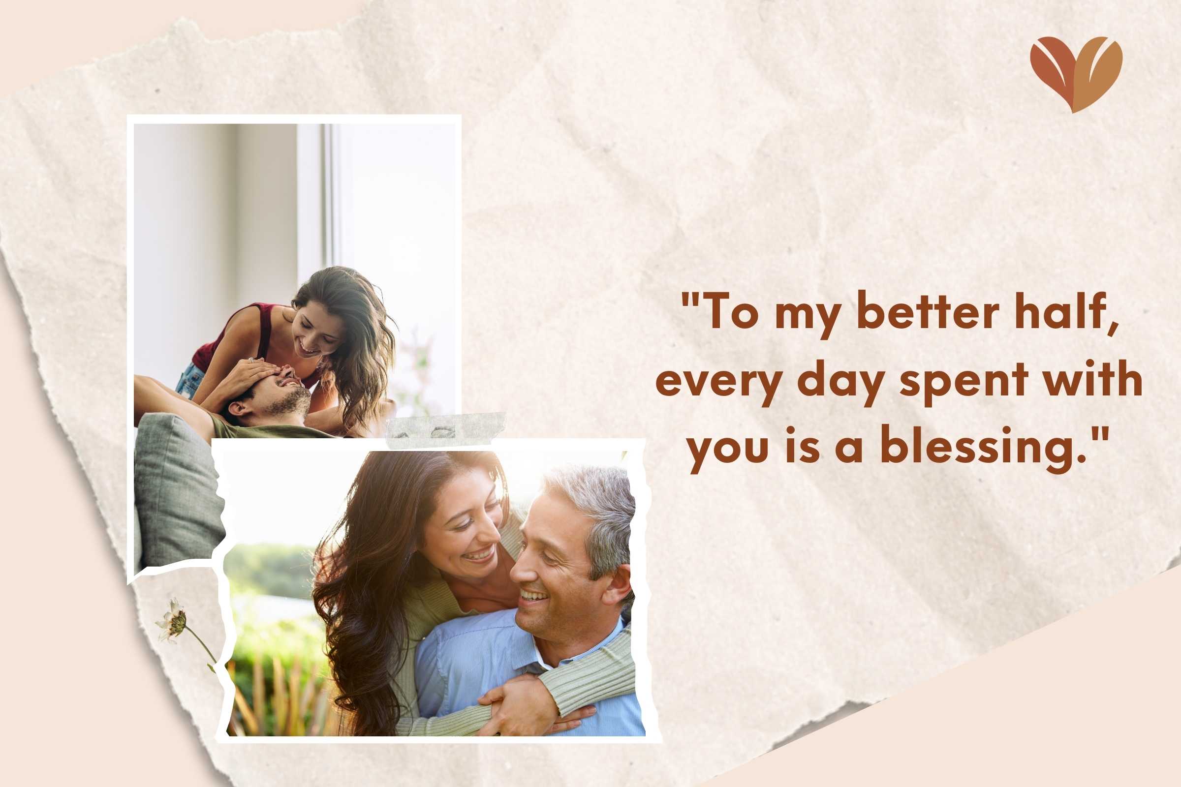 A picture-perfect moment to inspire your Anniversary card messages.