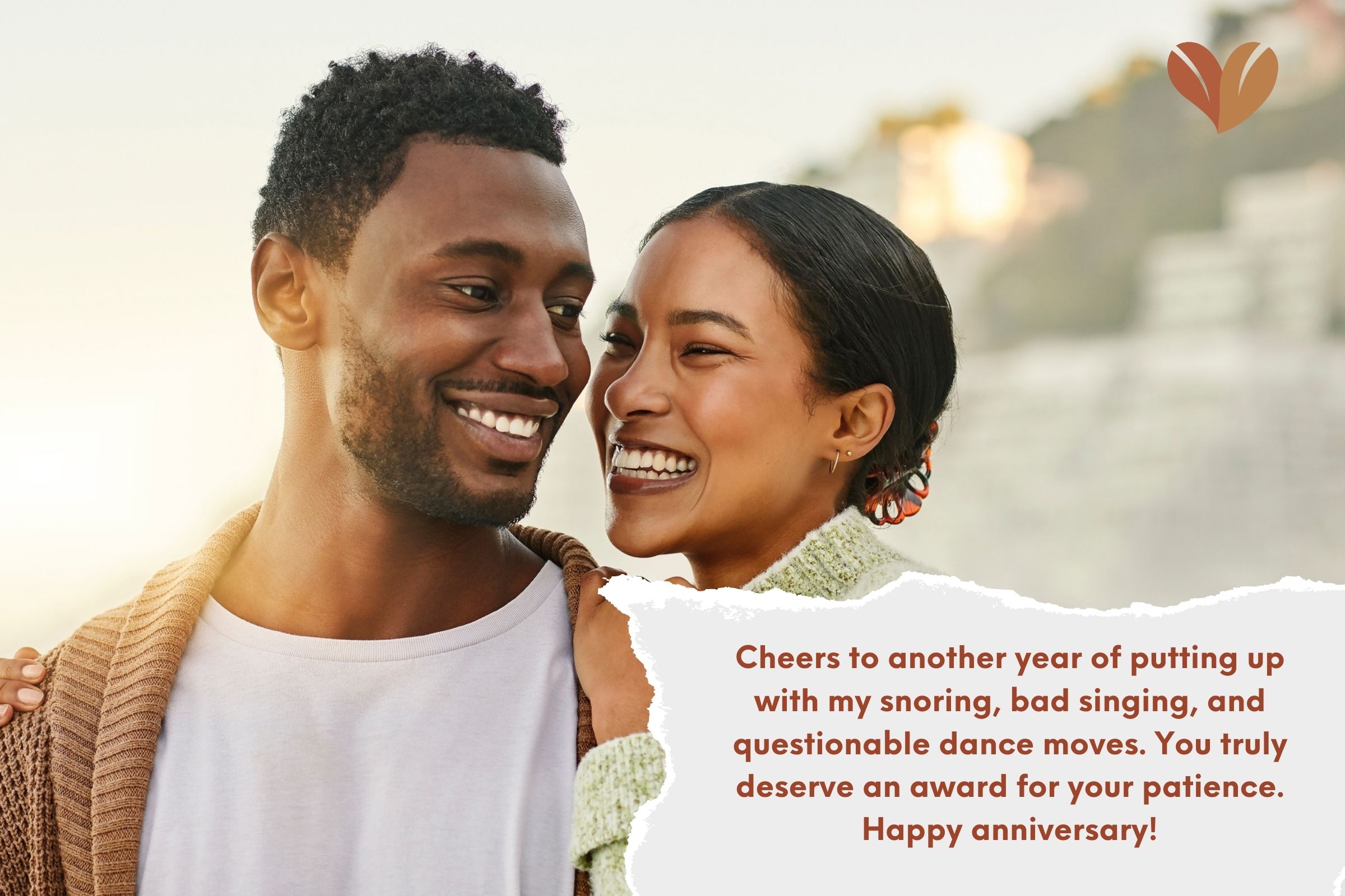 Funny anniversary wishes for husband