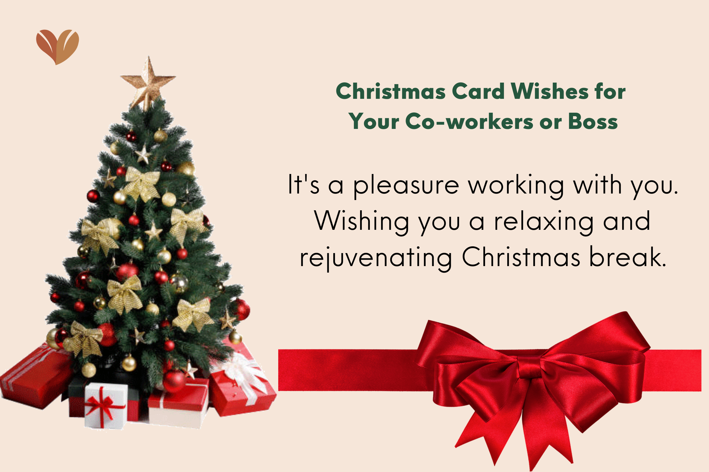 Christmas card wishes