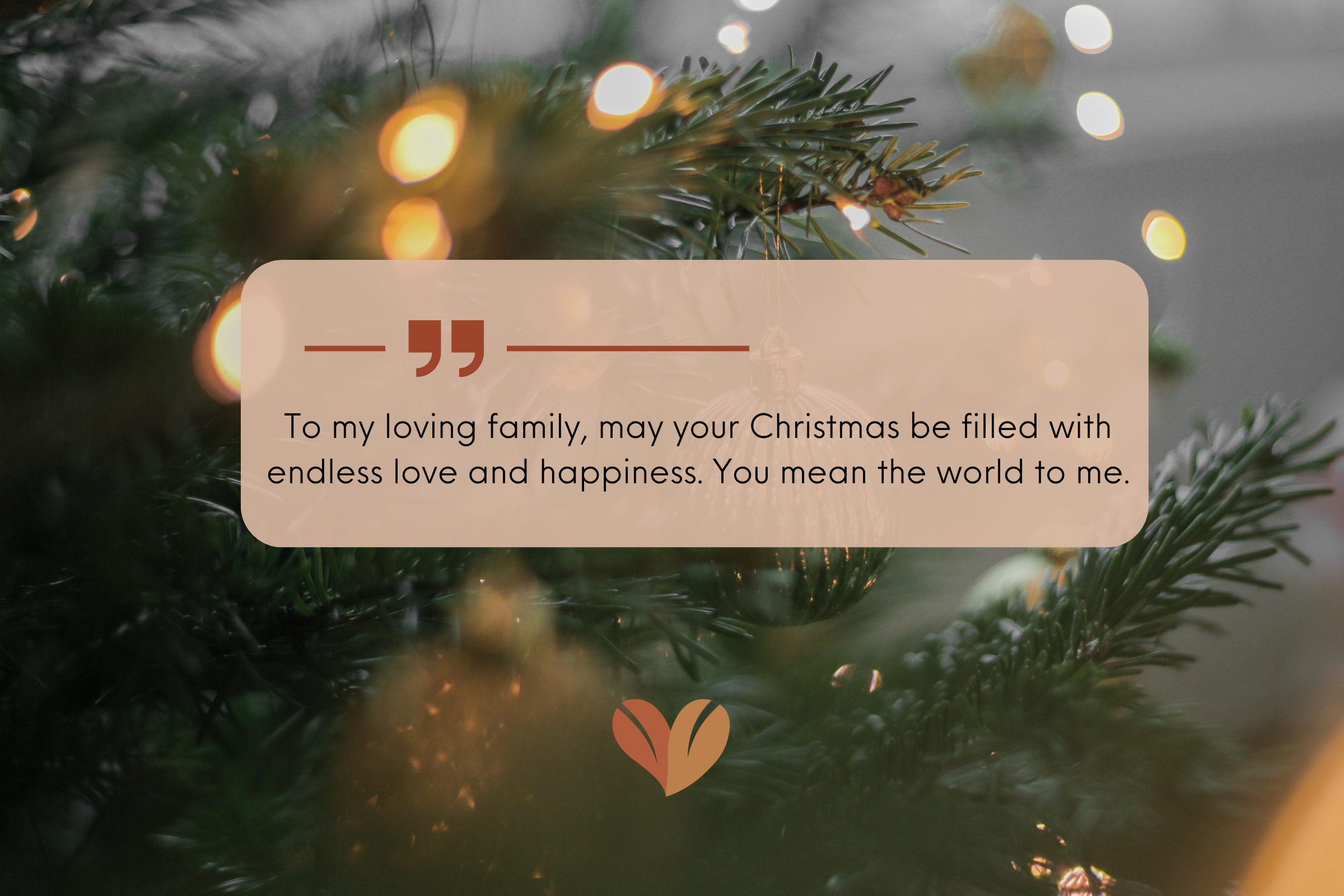 Heartfelt christmas card messages