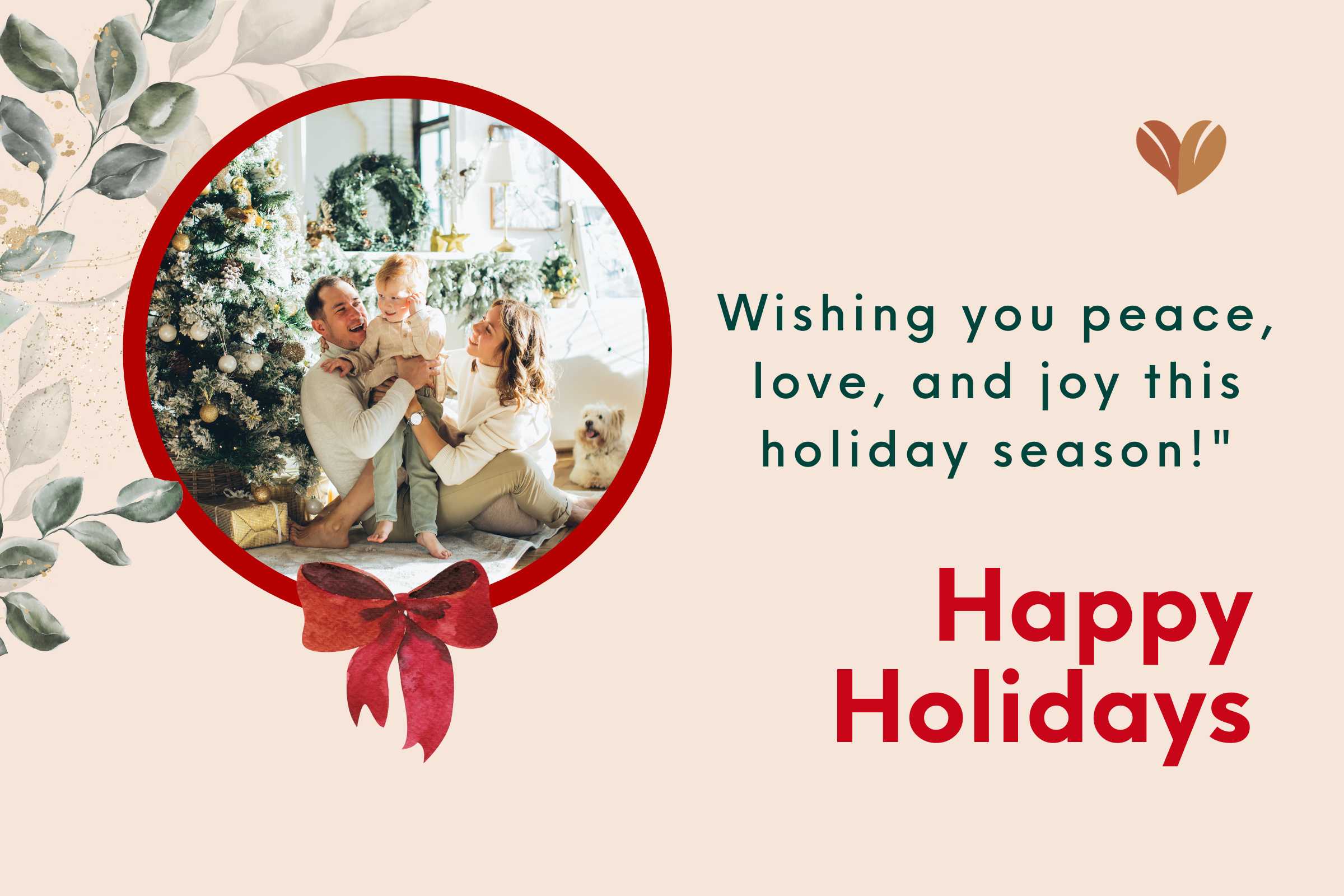 Wishing you a season of blessings and joy
