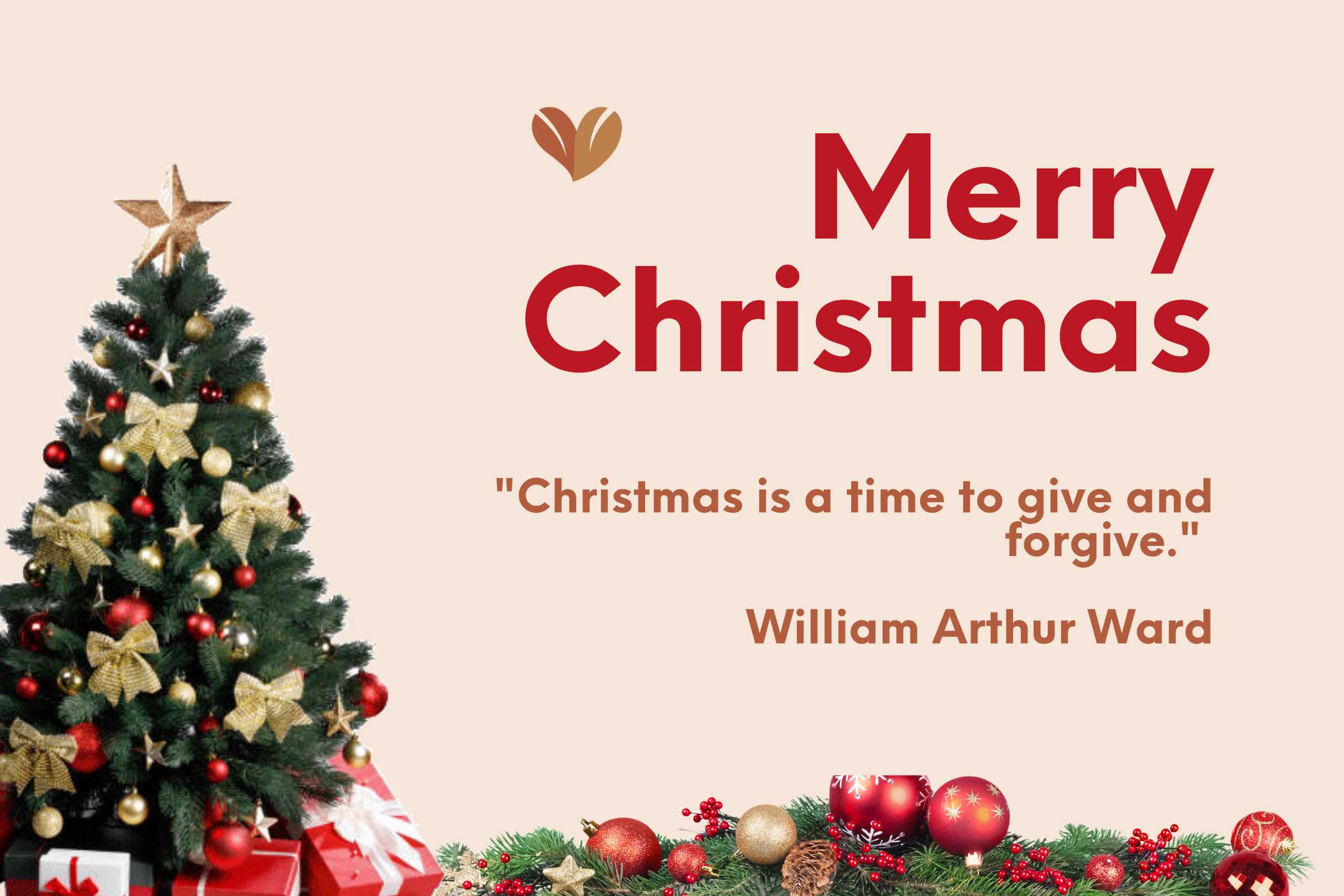 Short Christmas Sayings - time to give and forgive in this season