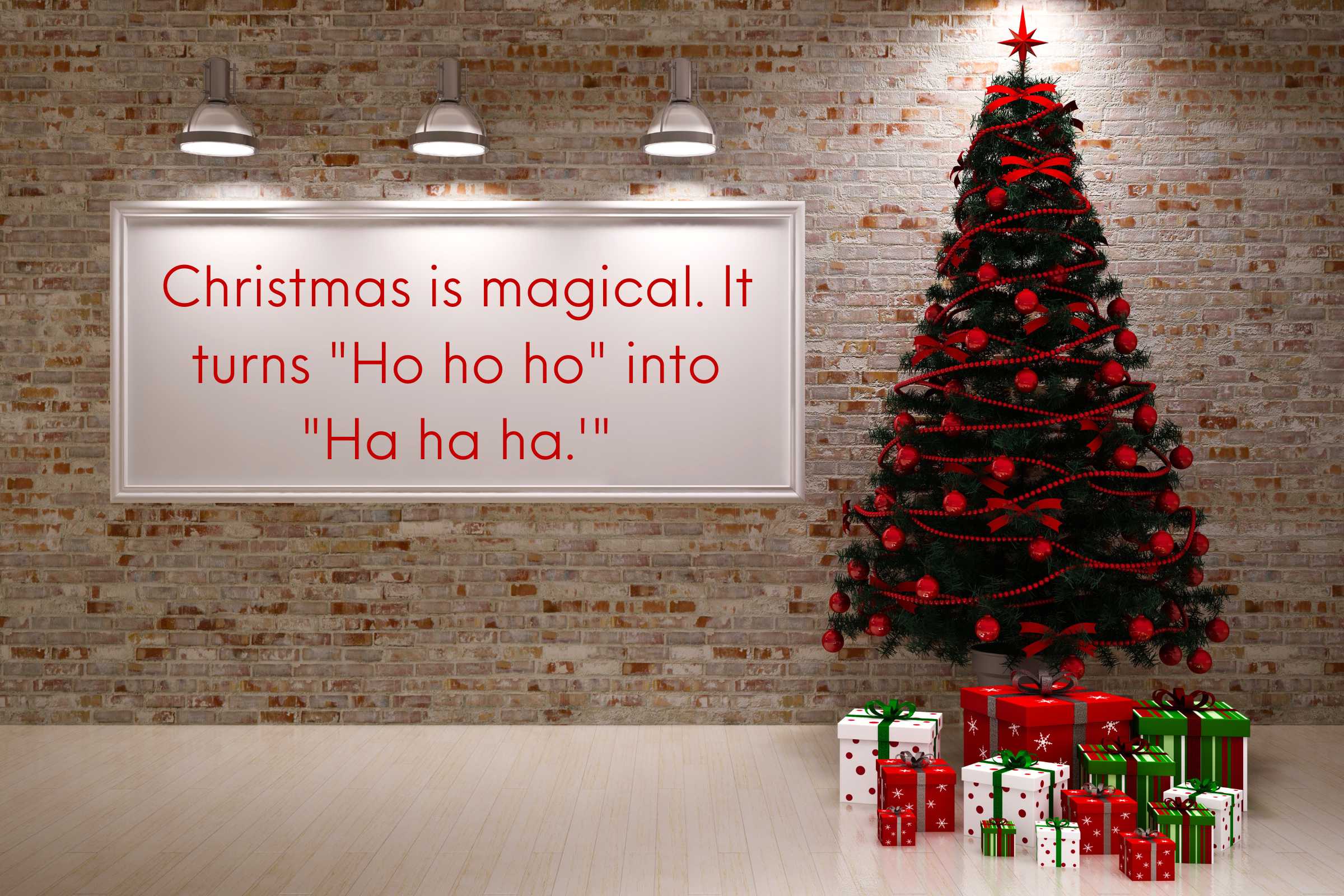 The season to be jolly - short Christmas sayings
