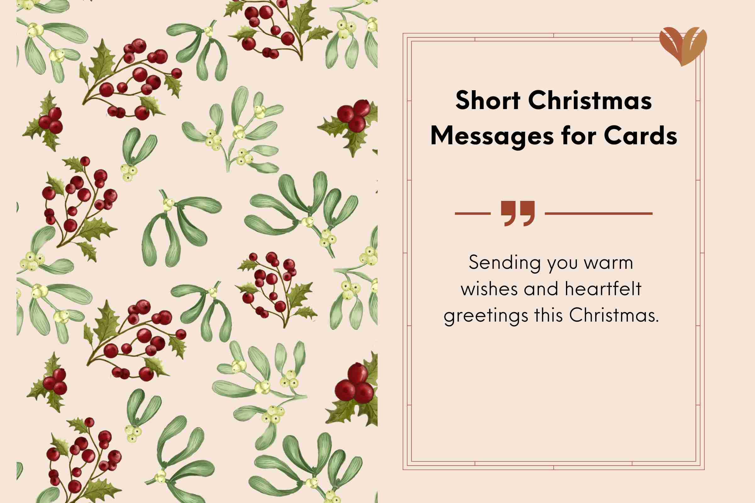 Short Christmas Wishes for Card