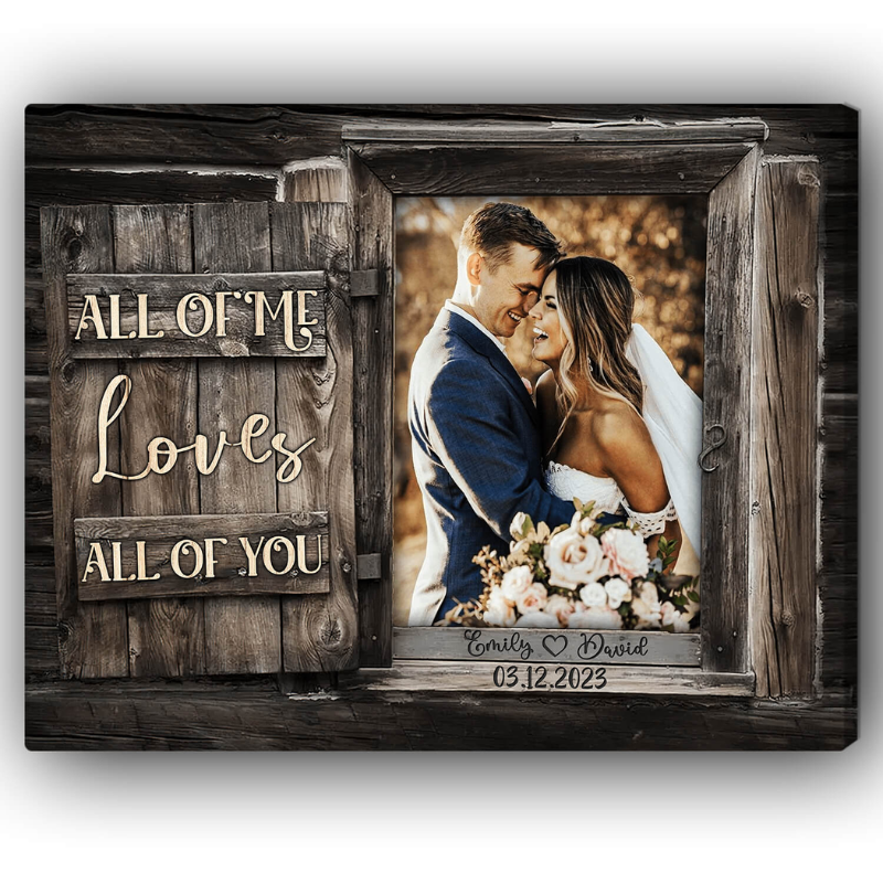 16. Capture Your Love Story Forever - Personalized Wedding Day Gift For Him or Her