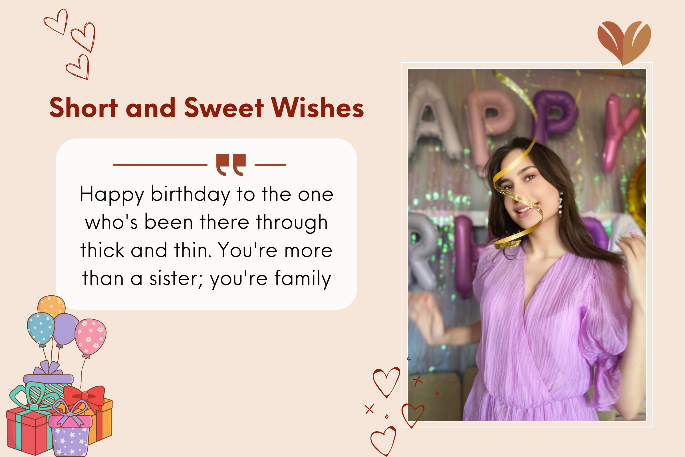 120 Heartfelt Sister Birthday Wishes 