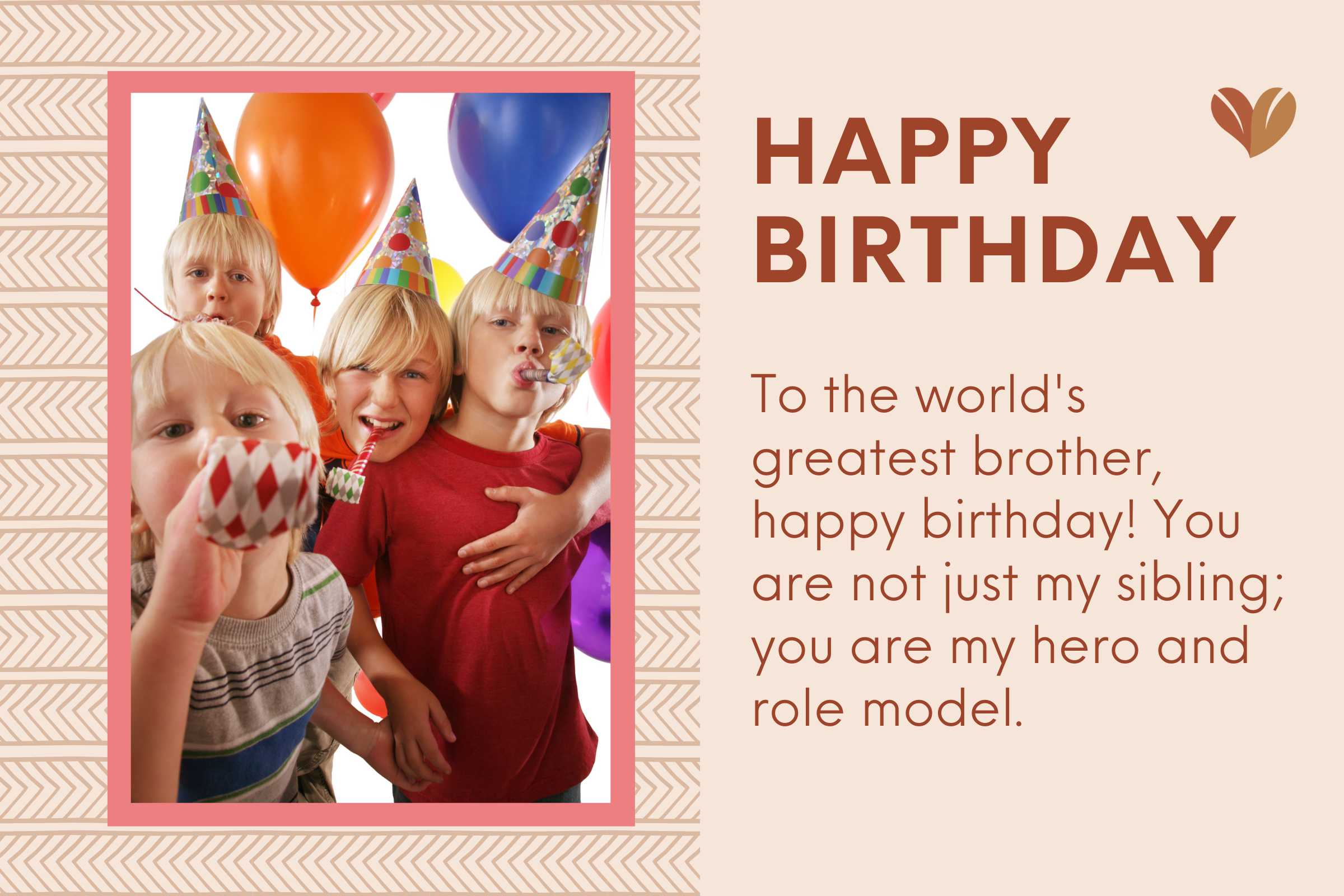 May this year be filled with happiness and love to you with happy birthday wishes little brother