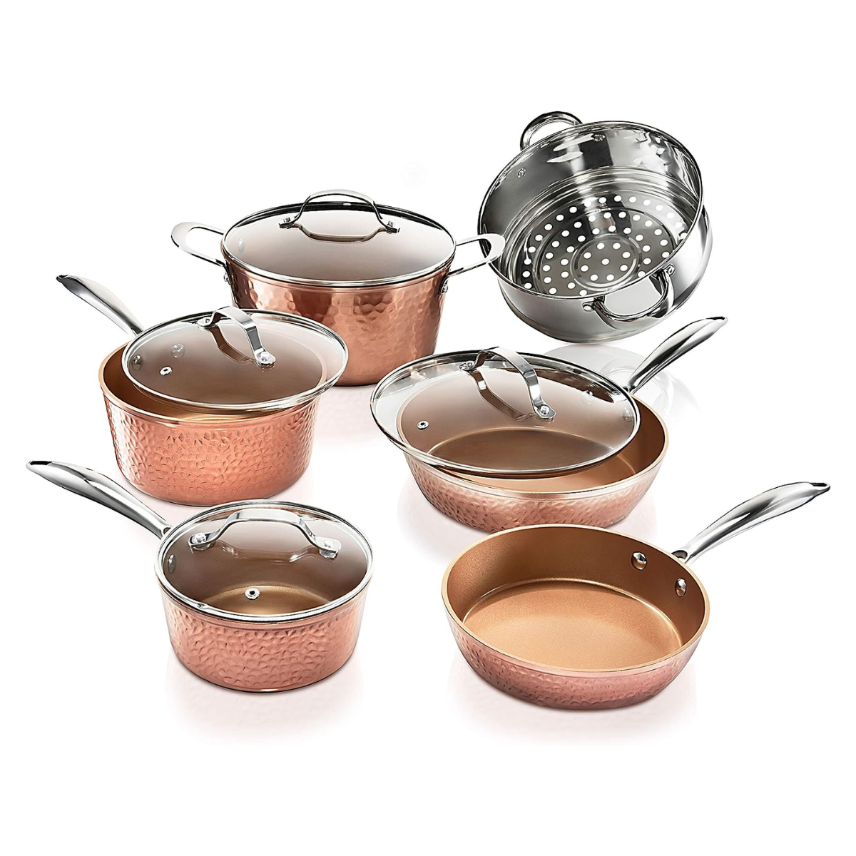4. Celebrate 7 Years of Love with a Stunning Copper Cookware Set