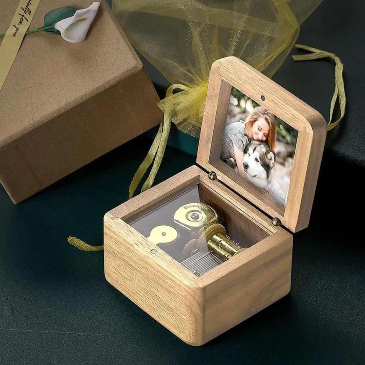 36. Engrave the Melody of Your Love: Copper Music Box, Perfect Anniversary Gift