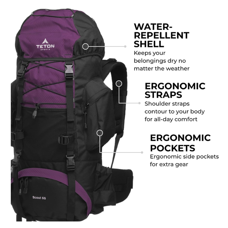 Couples Hiking Backpack Set