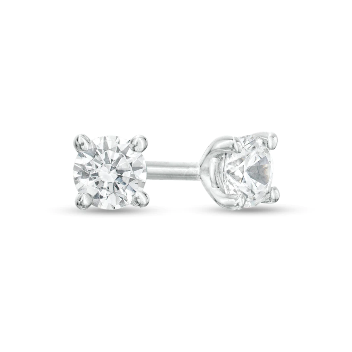20. Sparkle and Love: Celebrate 7 Years with Stunning Diamond Stud Earrings