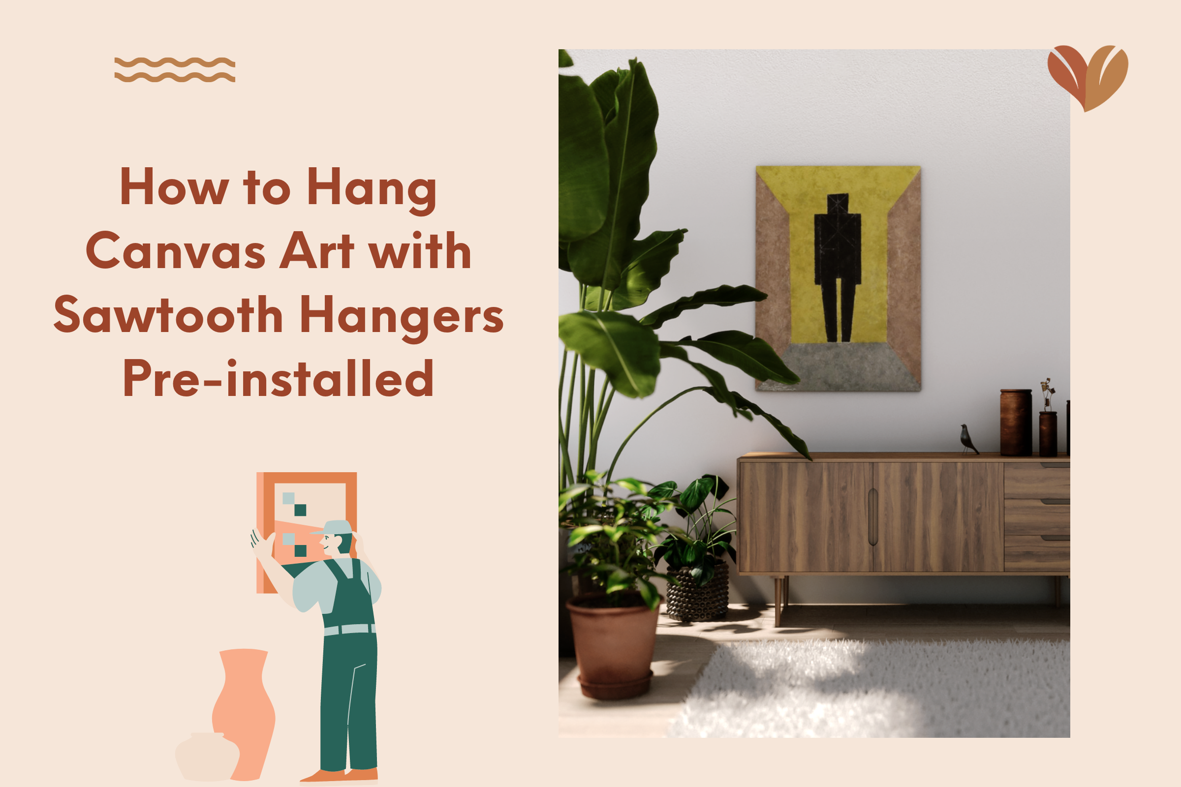 5 Ways To Hang Canvas Art: Nailing the Perfect Display