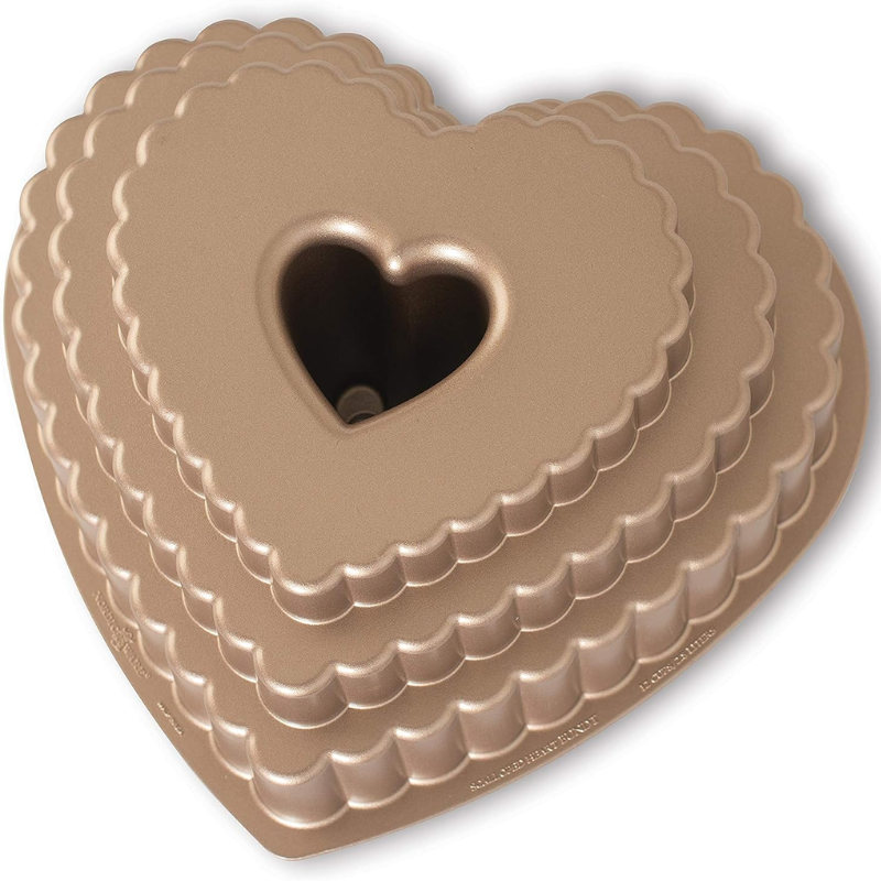 4. Get Baking with Love: Heart-Shaped Baking Pan, the Perfect 1 Year Anniversary Gift