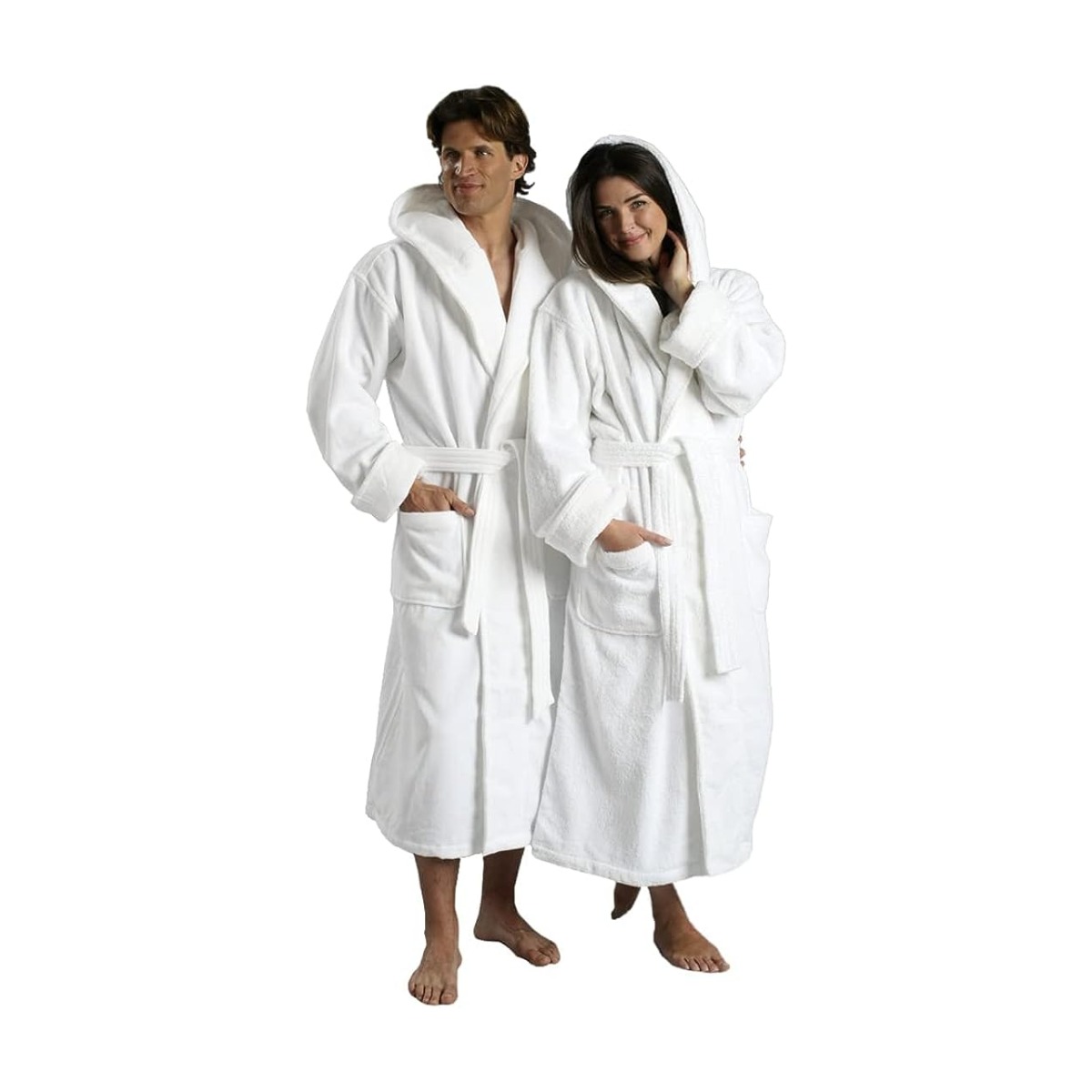 His and Hers Bathrobes