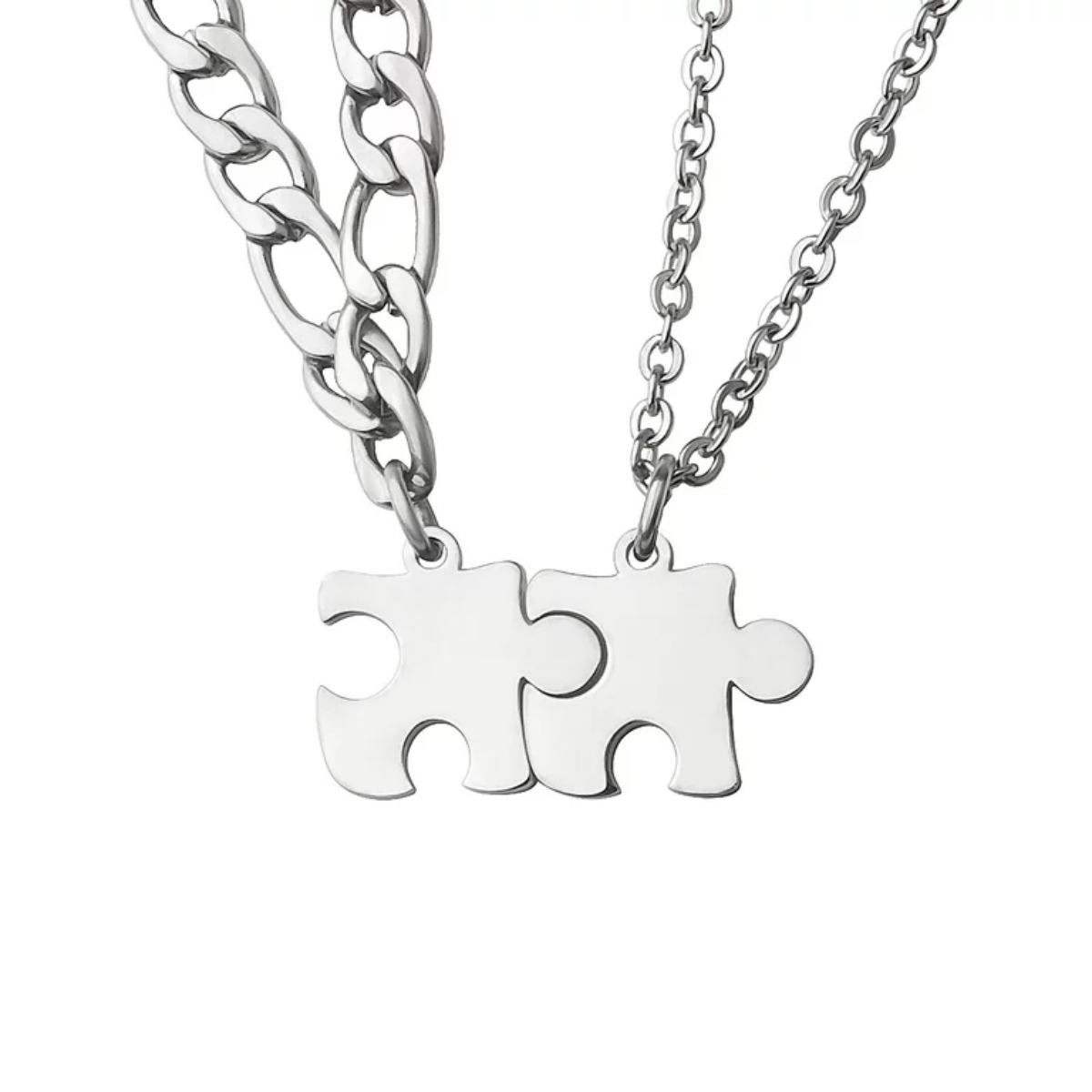 33. Unlock Your Love with the Enchanting Iron Anniversary Puzzle Necklace for Her