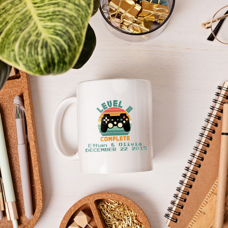 7. Level Up Your Anniversary with a Personalized Bronze Mug—The Perfect 8th Year Gift!