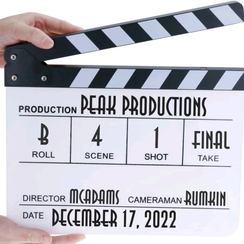 24. Give Them a Personalized Director's Clapper Board: The Perfect 7th Anniversary Gift!