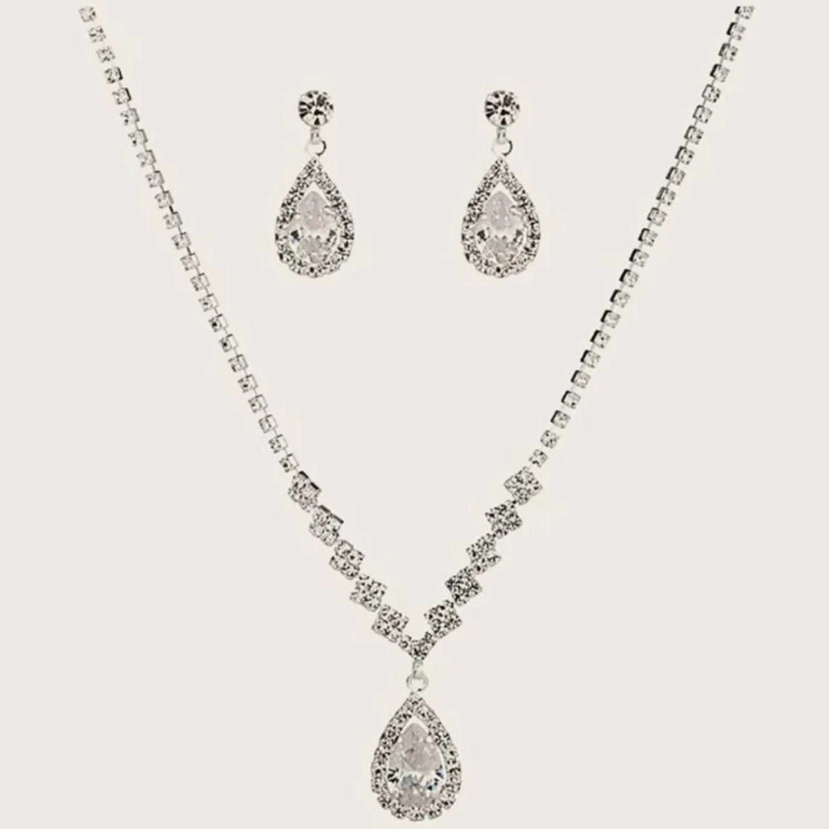 36. Shine Bright on Your 7th Anniversary with a Stunning Silver Jewelry Set