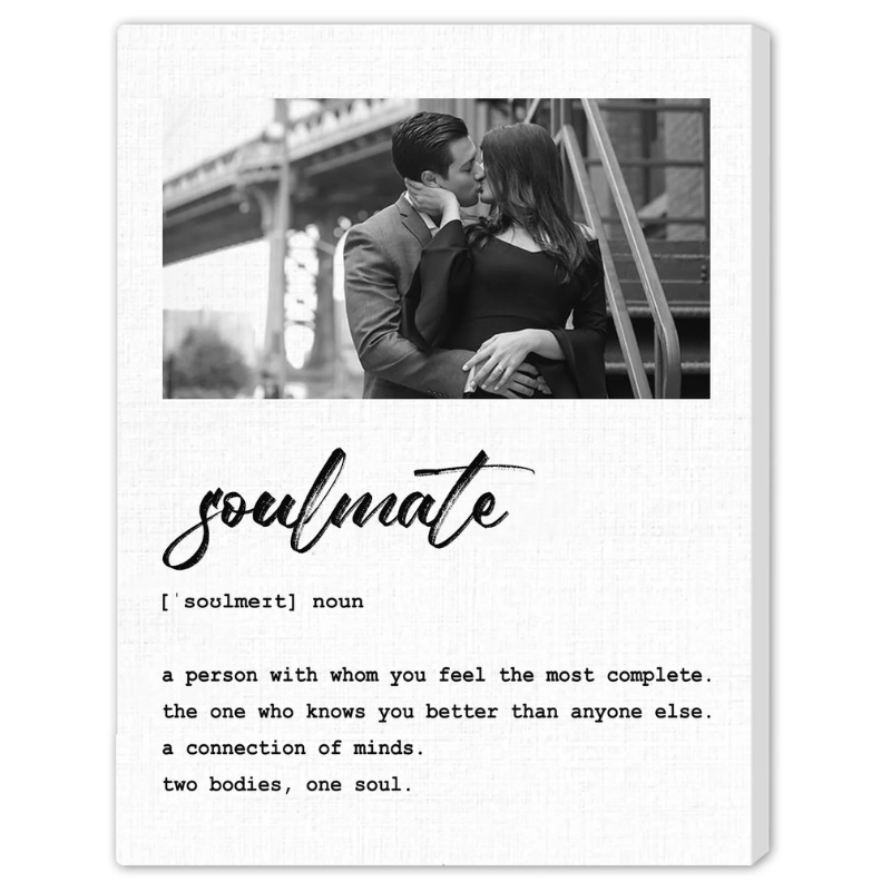 11. Celebrate Your Love with a Personalized Canvas - The Perfect 1 Year Anniversary Gift!