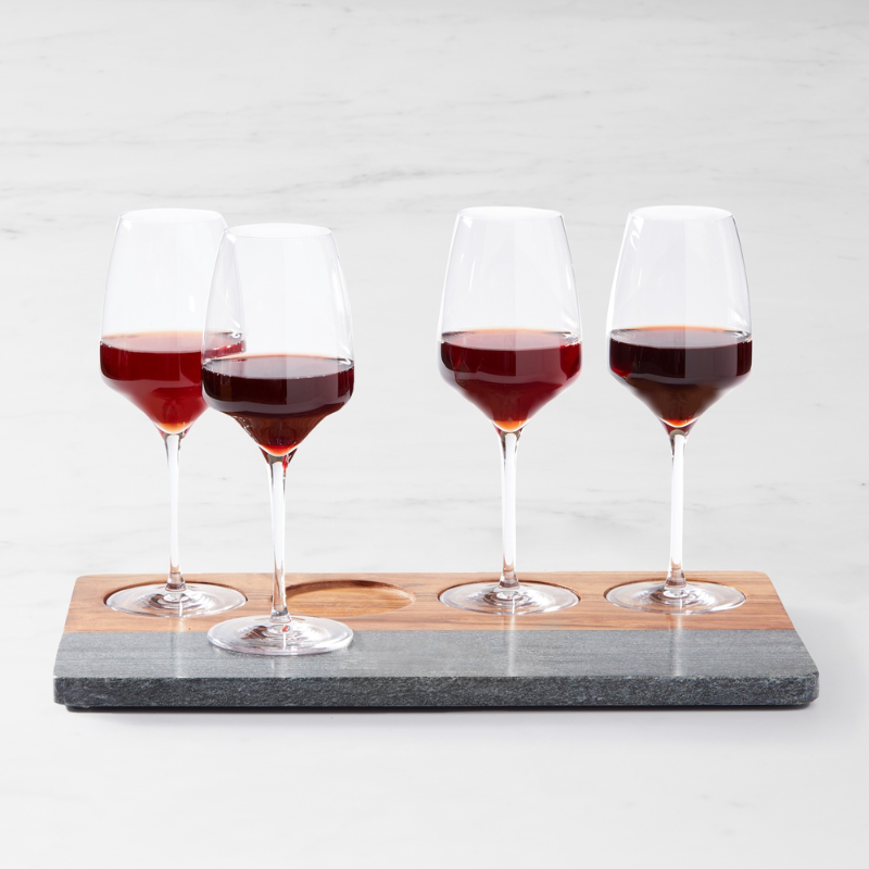 8. Indulge in Elegance with Our Wine and Cheese Board Set - Perfect 1st Anniversary Gift