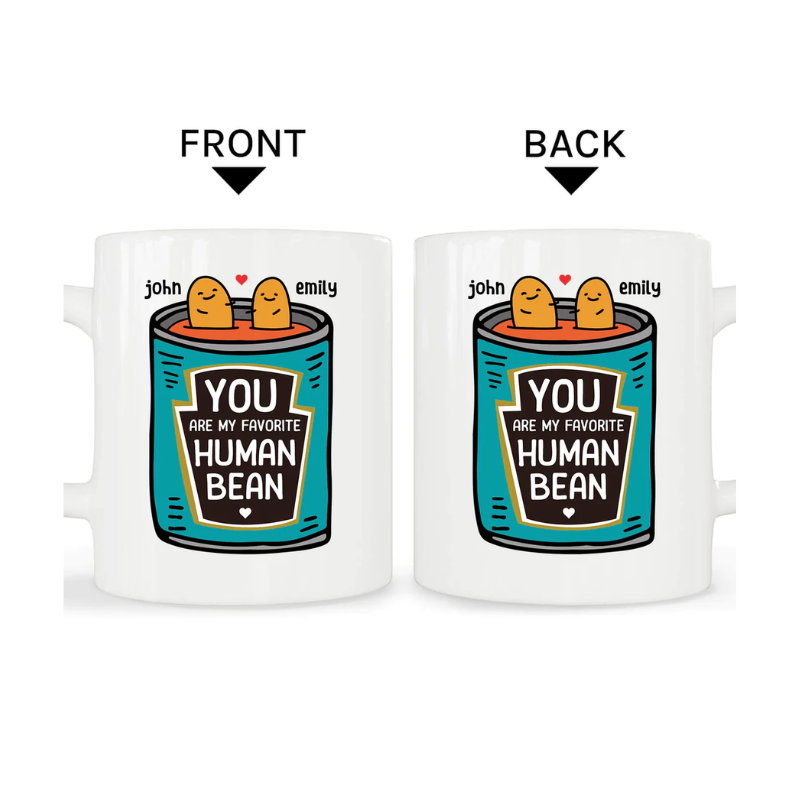24. Express Your Love with a Personalized Custom Mug