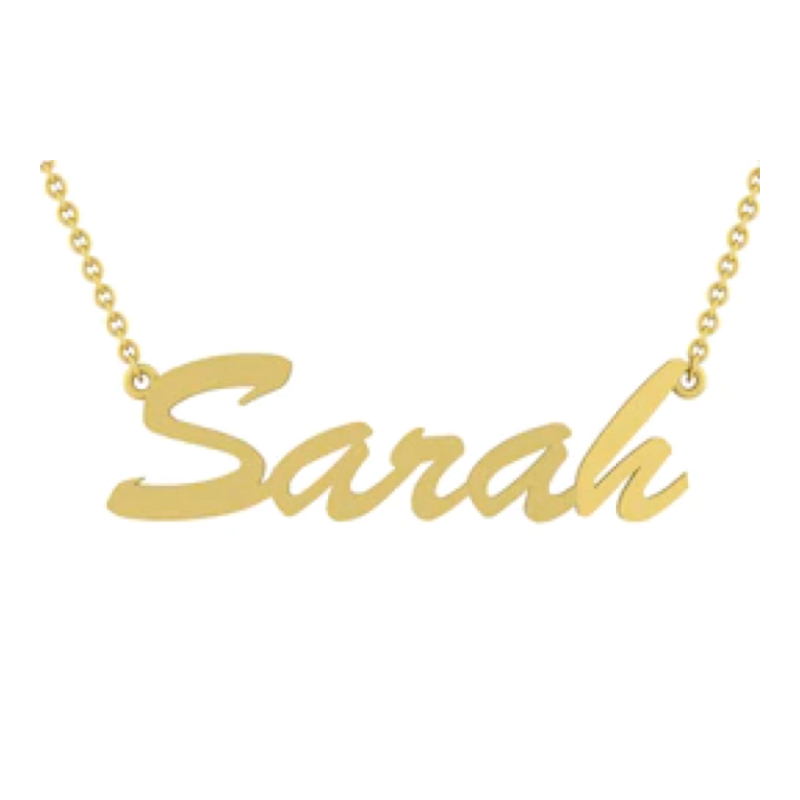 31. Engrave Your Love with a Personalized Iron Name Necklace