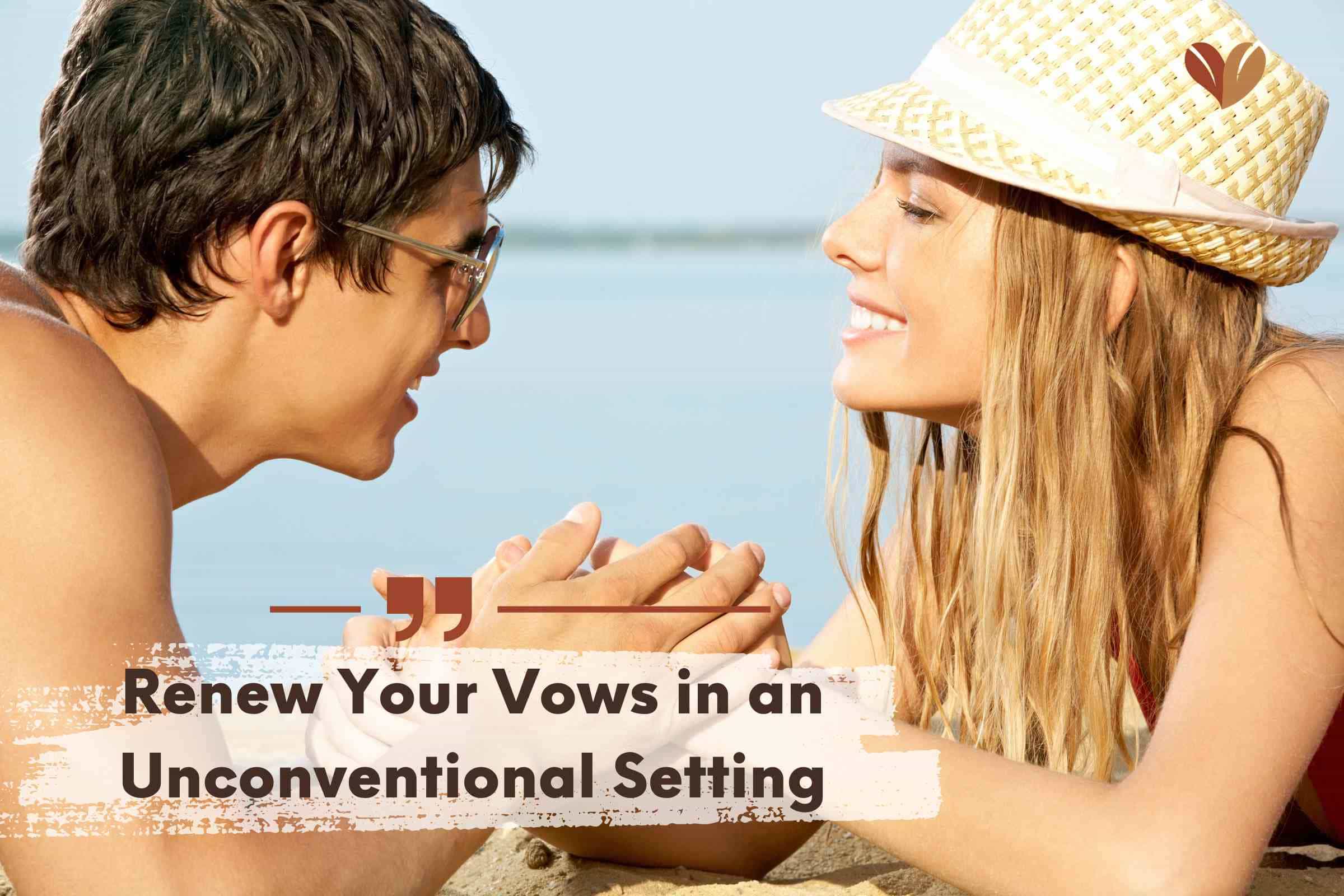 Renew Your Vows in an Unconventional Setting - 1 year anniversary ideas for girlfriend