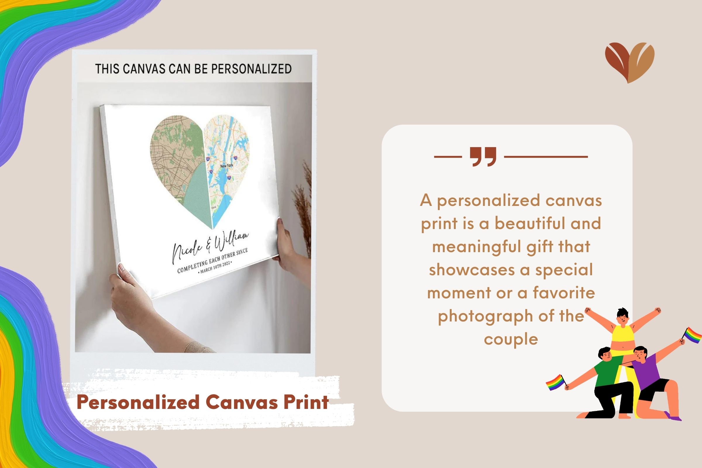 MyMindfulGifts offers a wide range of customizable canvas prints