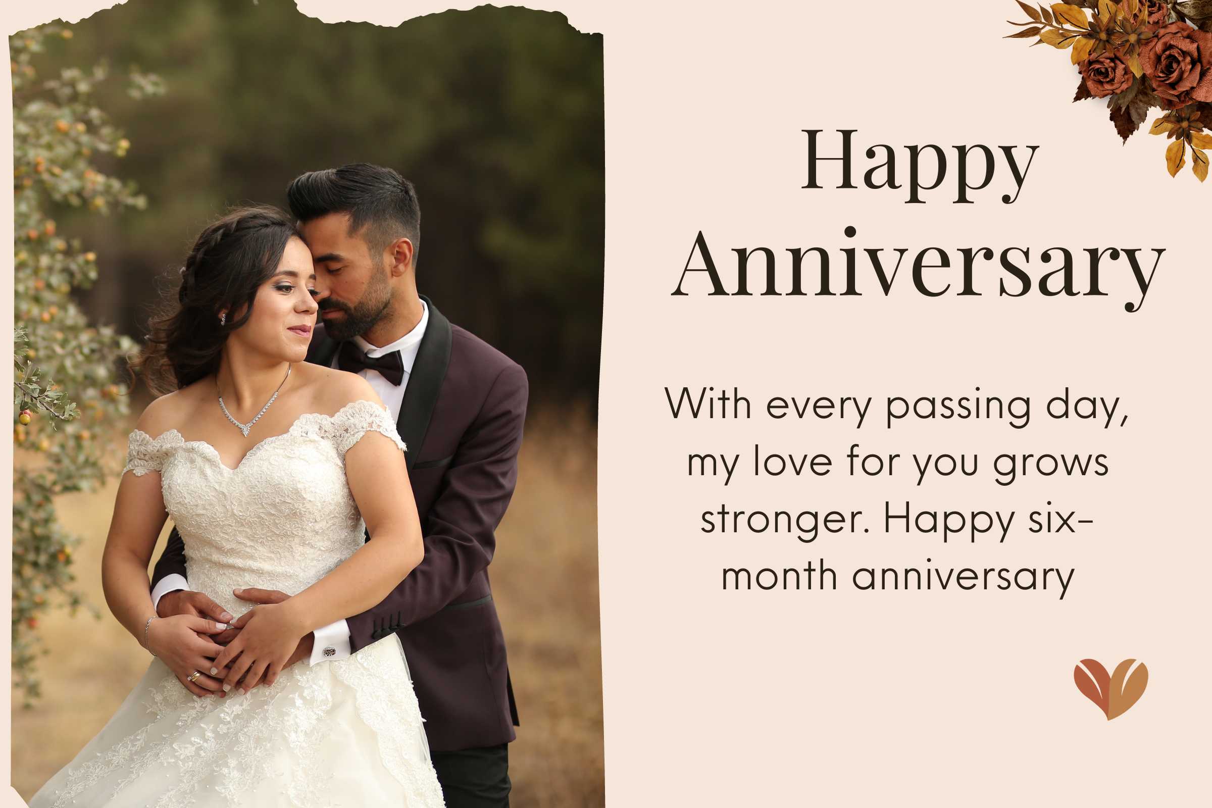 100 Happy 6 month Anniversary Quotes, Messages, Captions