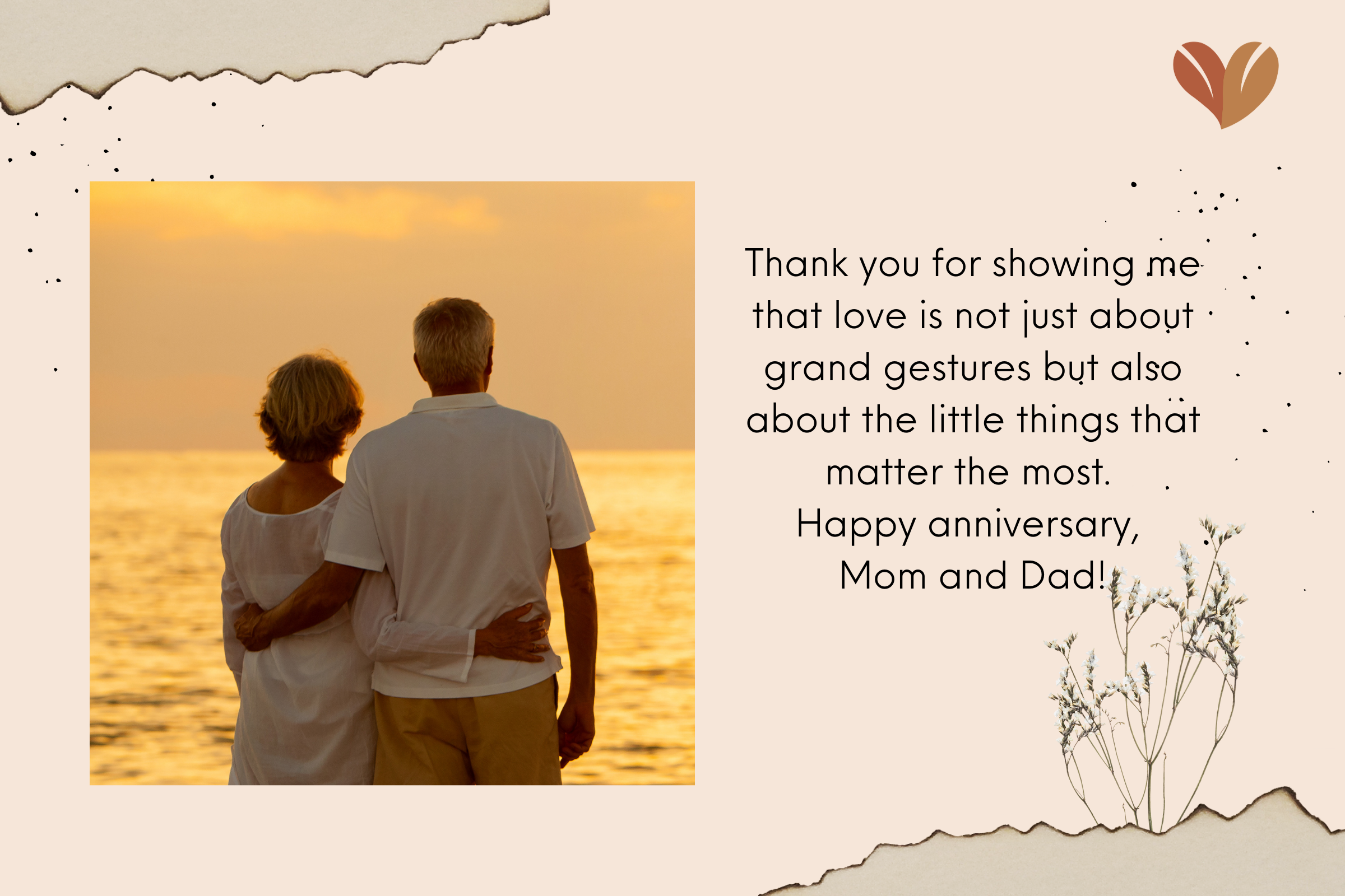 The happy anniversary parents wishes makes our beloved ones feel appreciated