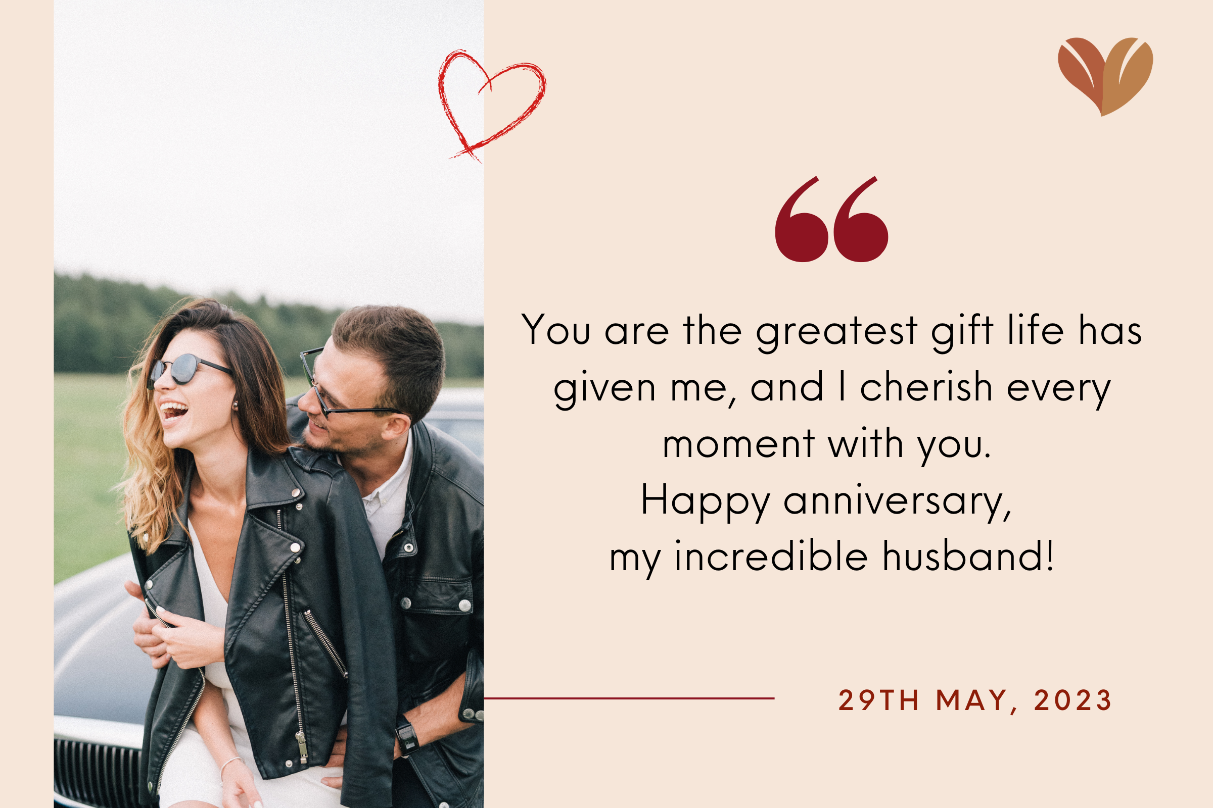 Anniversary quotes for husband will make him feel extremely appreciated