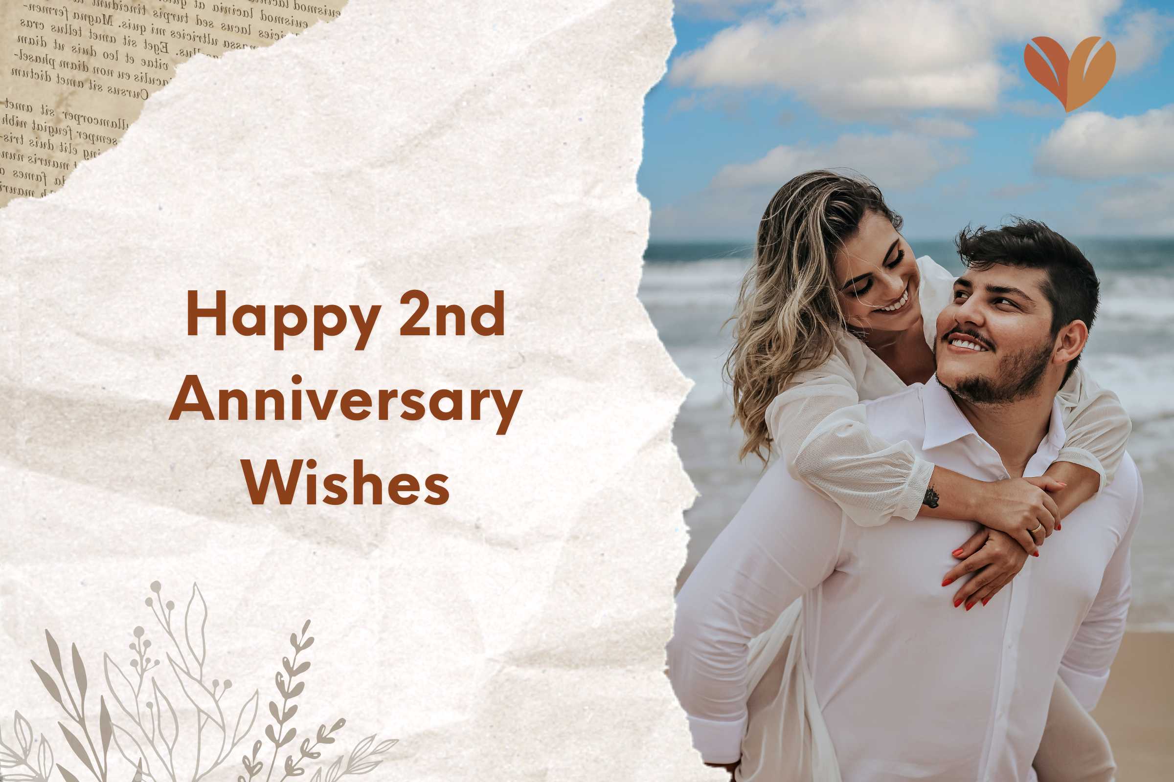 Happy 2nd Anniversary Wishes, Messages and Quotes