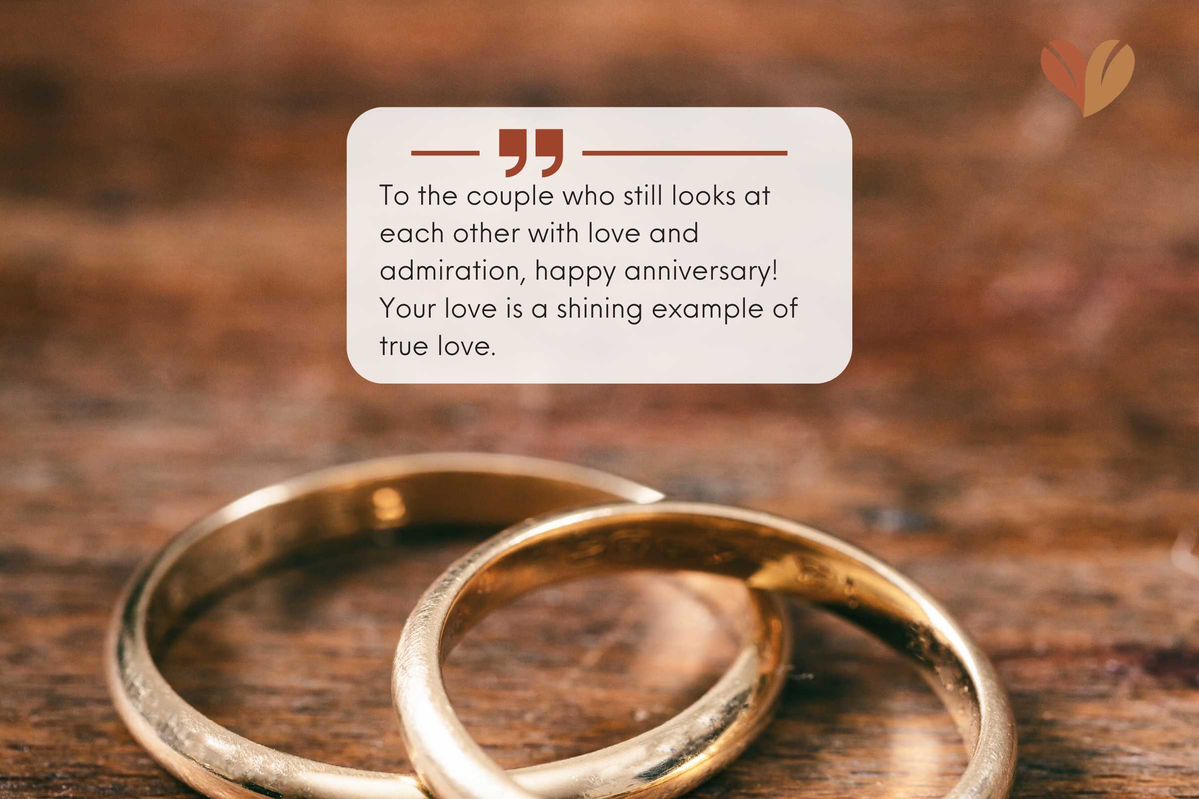 Wishing you many more years of happiness together - Anniversary wishes for parents