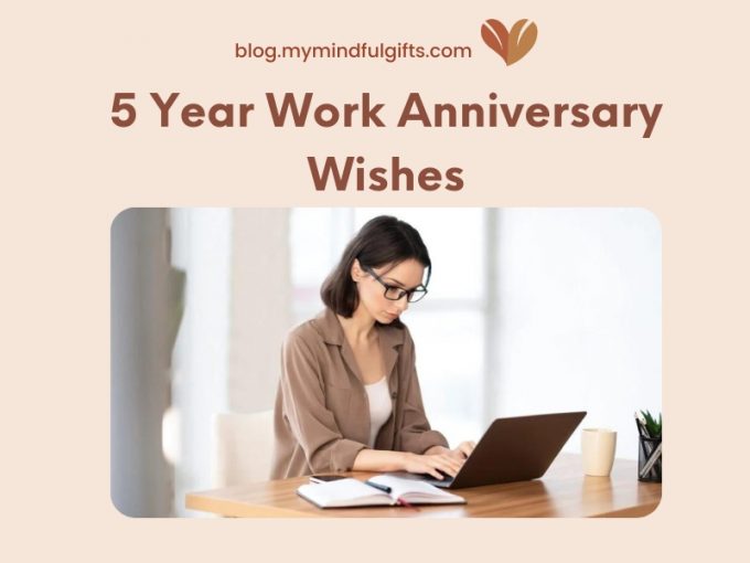 Happy 5 Year Work Anniversary Wishes