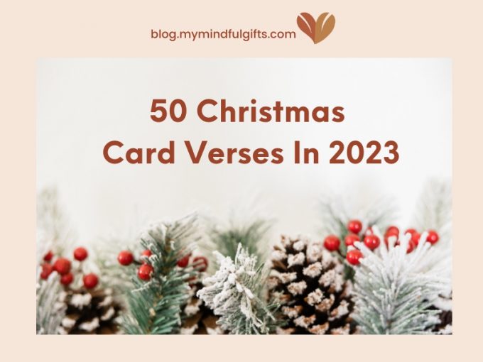 50 Christmas Card Verses To Use In 2023