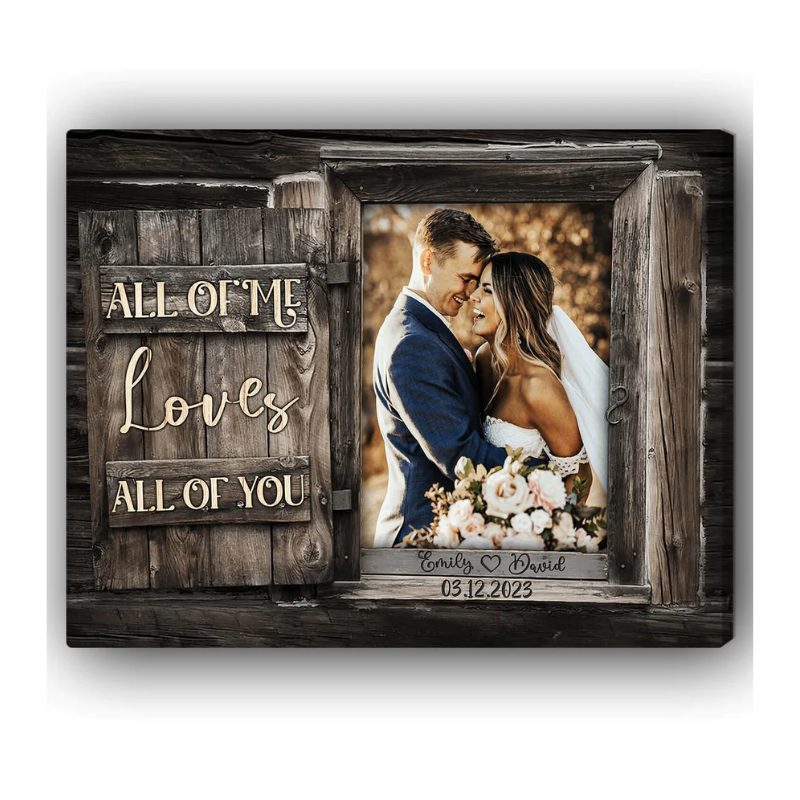 36. Capture Your Love Story Forever - Personalized Wedding Day Gift For Him - MyMindfulGifts